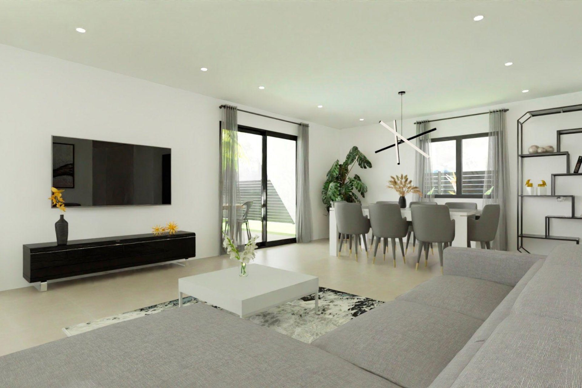 Neue Gebäude - Villa -
Monforte del Cid - La Capitana