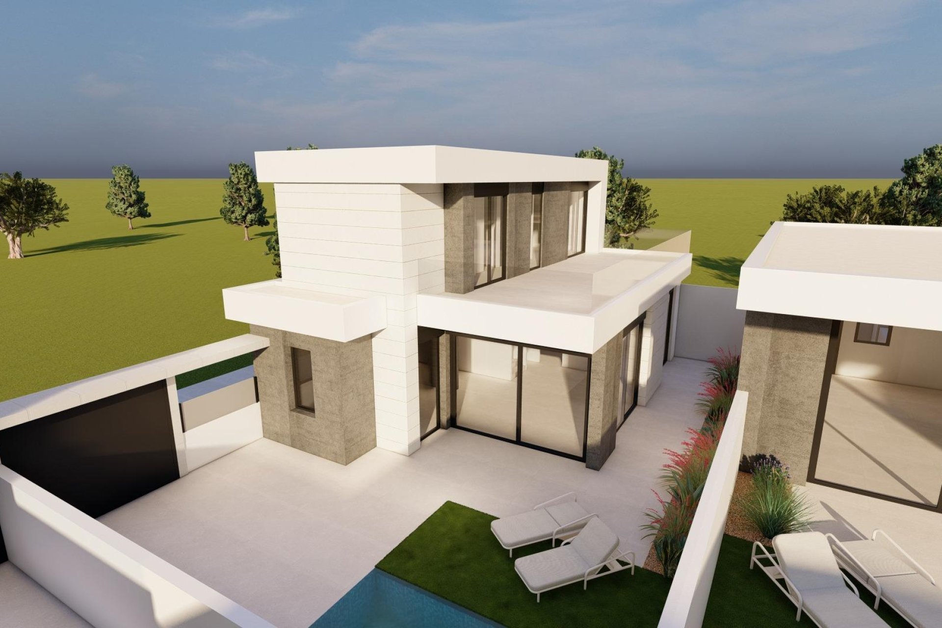Neue Gebäude - Villa -
Pilar de la Horadada - pueblo