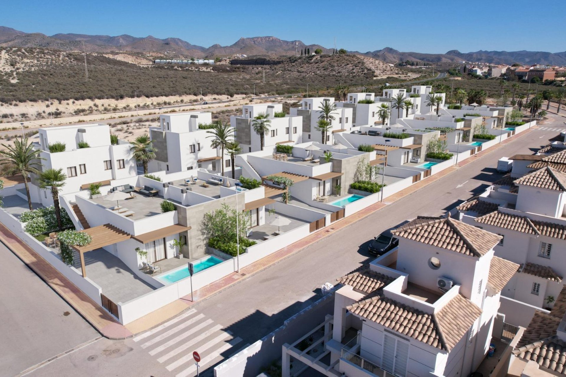 Neue Gebäude - Villa -
Puerto de Mazarron - Caleñares