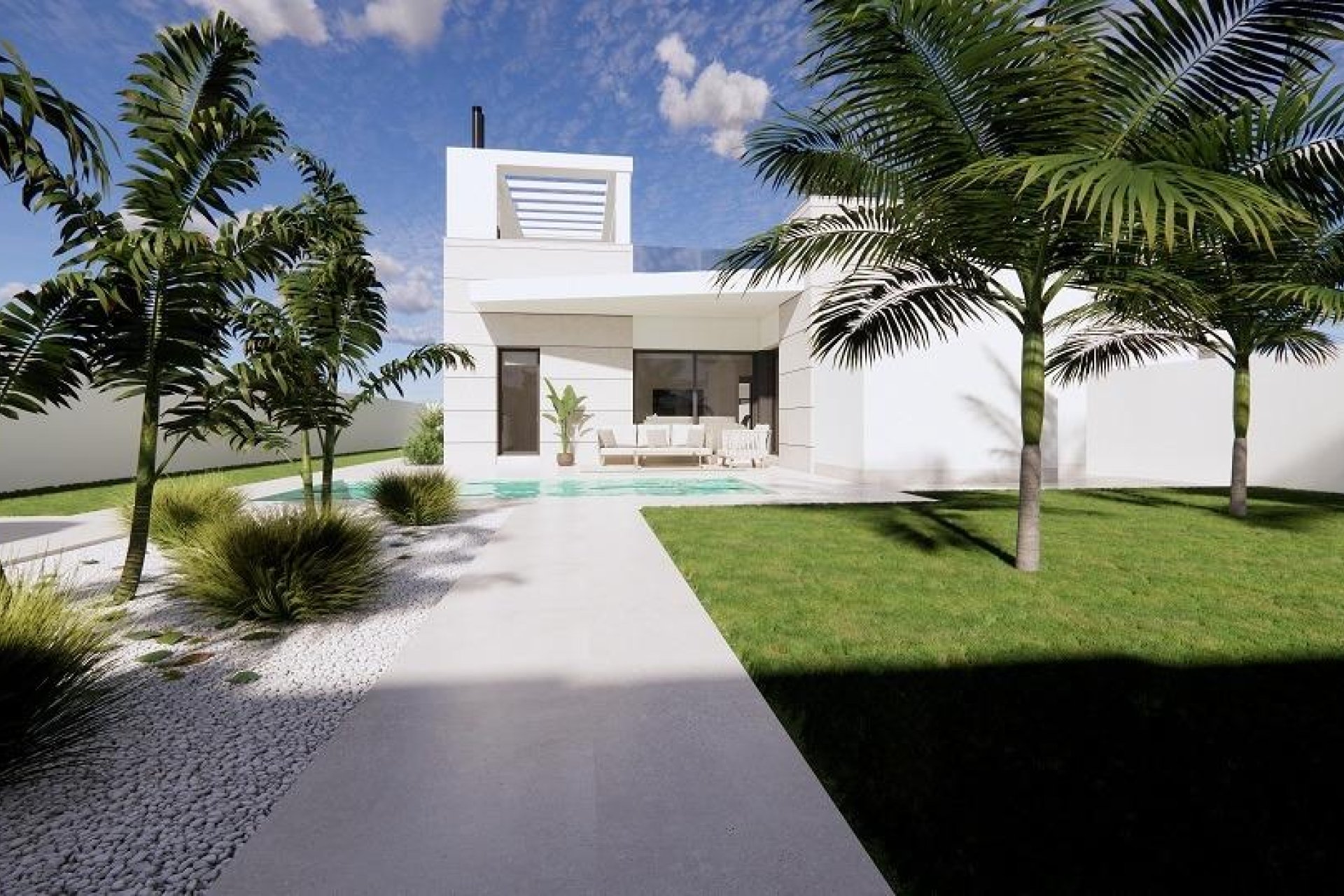 Neue Gebäude - Villa -
Torrevieja - San Luis