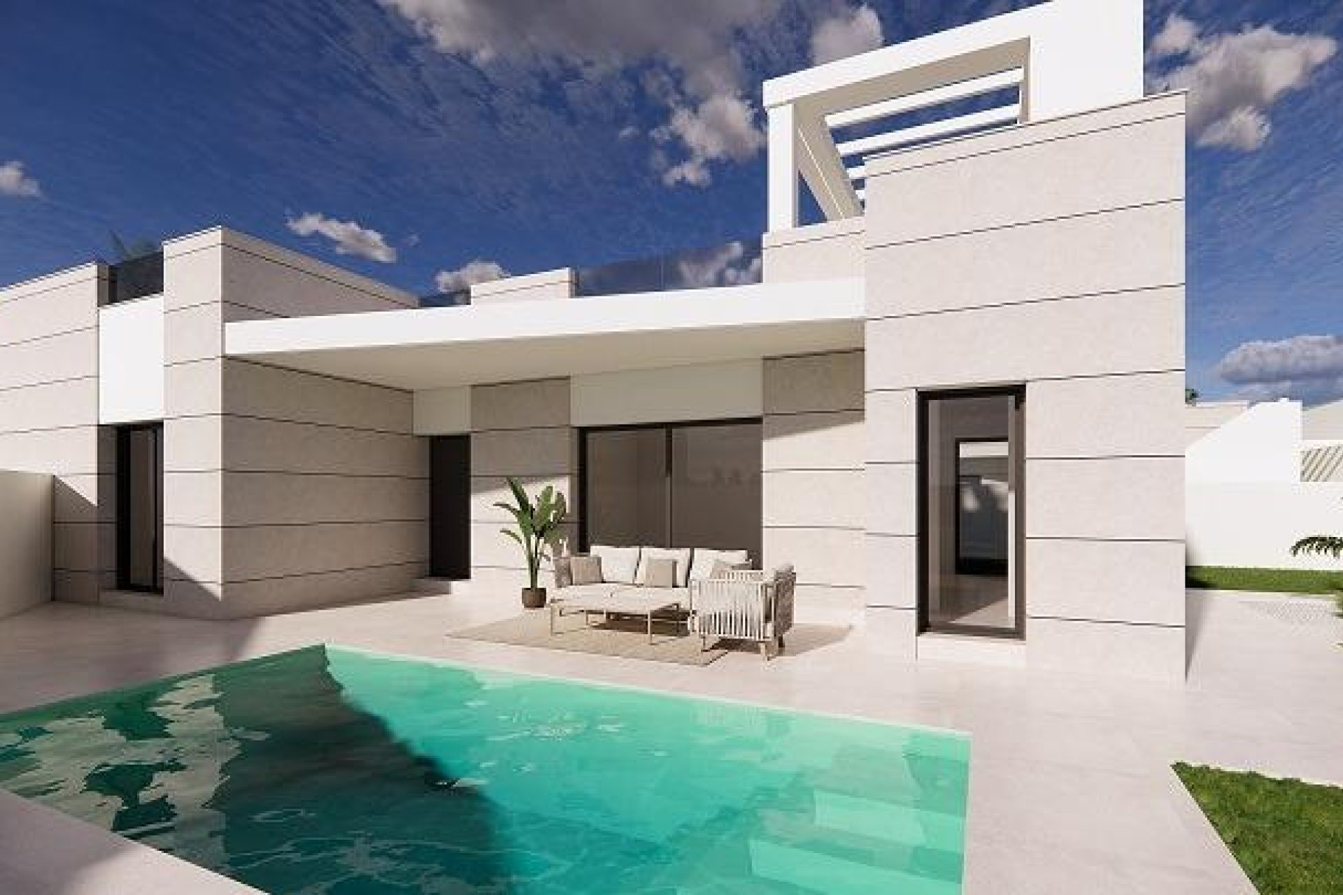 Neue Gebäude - Villa -
Torrevieja - San Luis