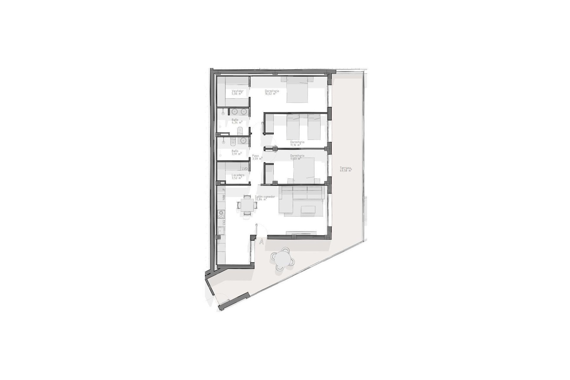 Neue Gebäude - Wohnung -
Aguilas - Playa del Hornillo