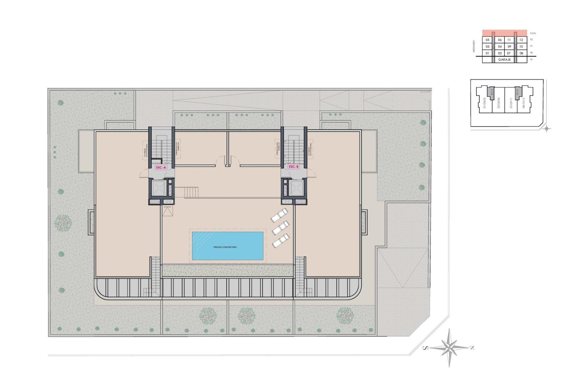 Neue Gebäude - Wohnung -
Benijofar