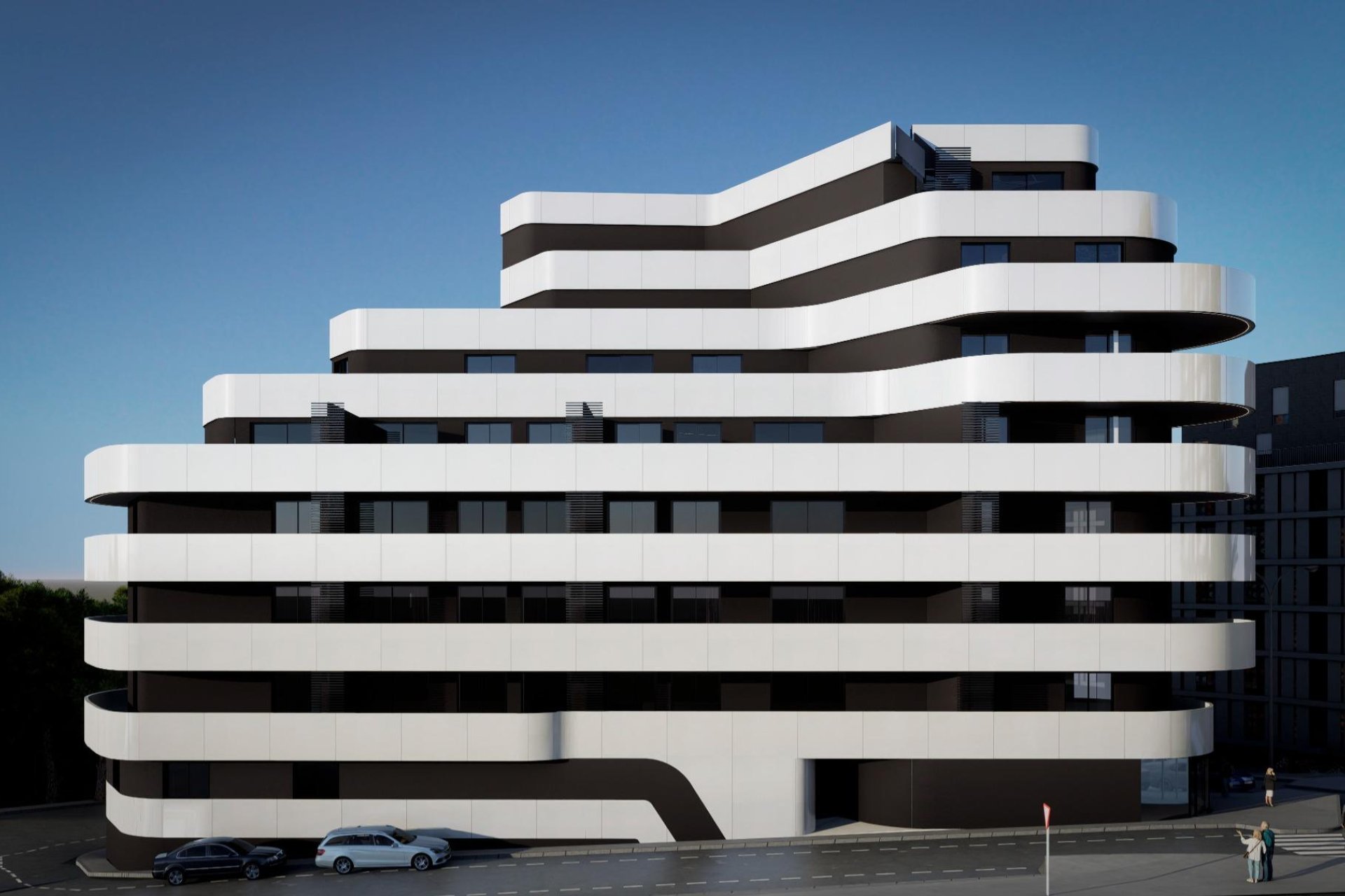 Neue Gebäude - Wohnung -
Calpe - Arenal Bol