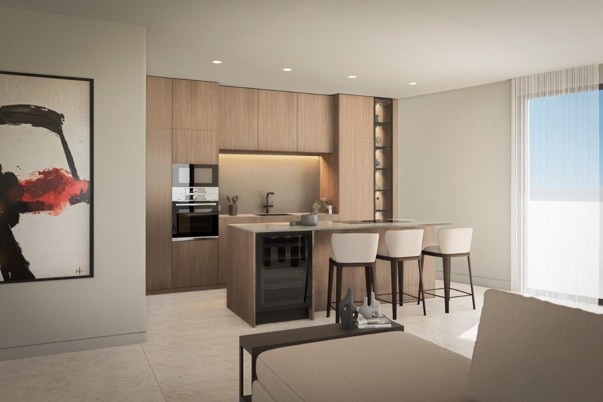 Neue Gebäude - Wohnung -
Calpe - Arenal Bol