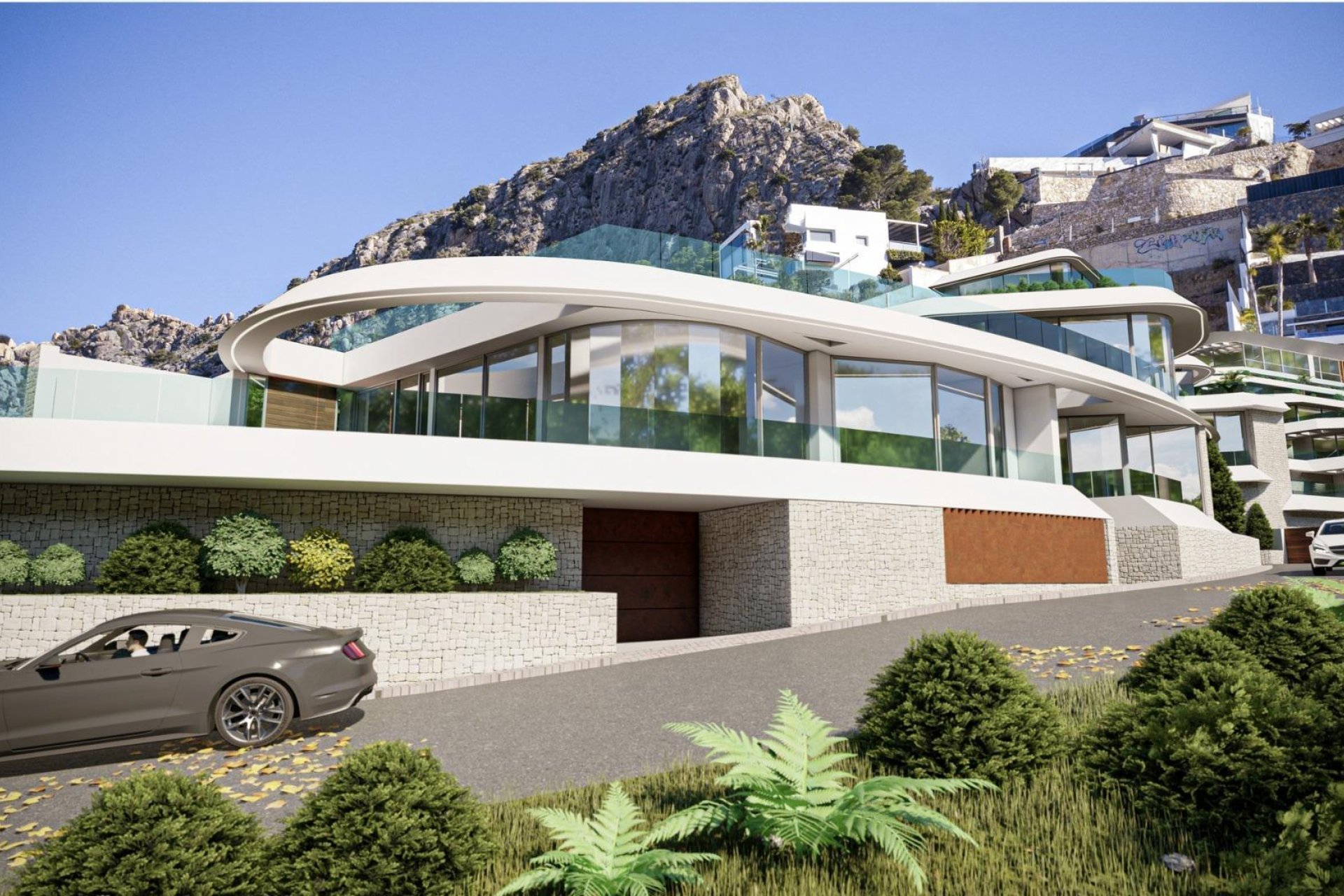Neue Gebäude - Wohnung -
Calpe - Mascarat
