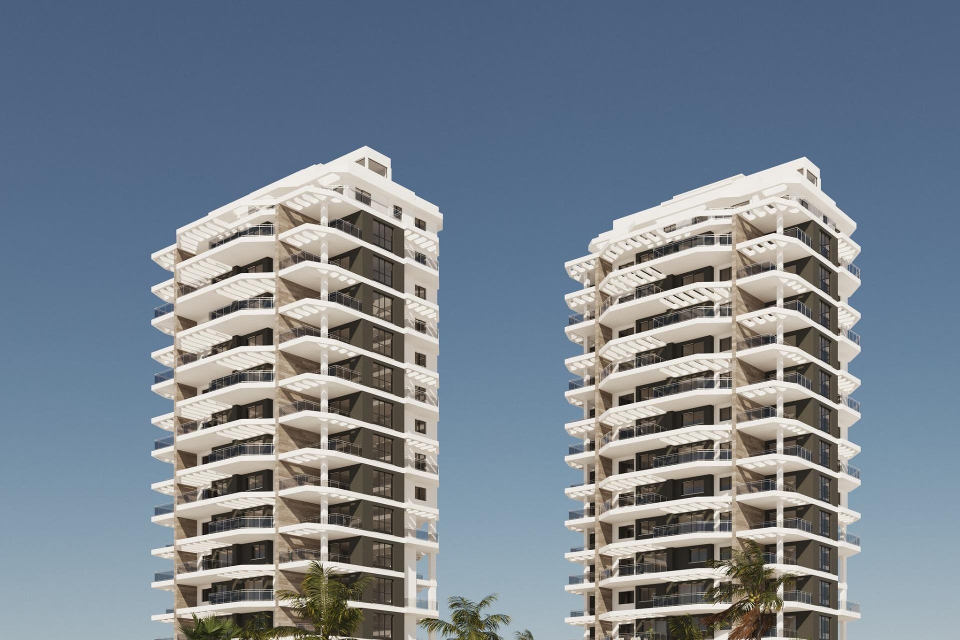 Neue Gebäude - Wohnung -
Calpe - Playa Arenal