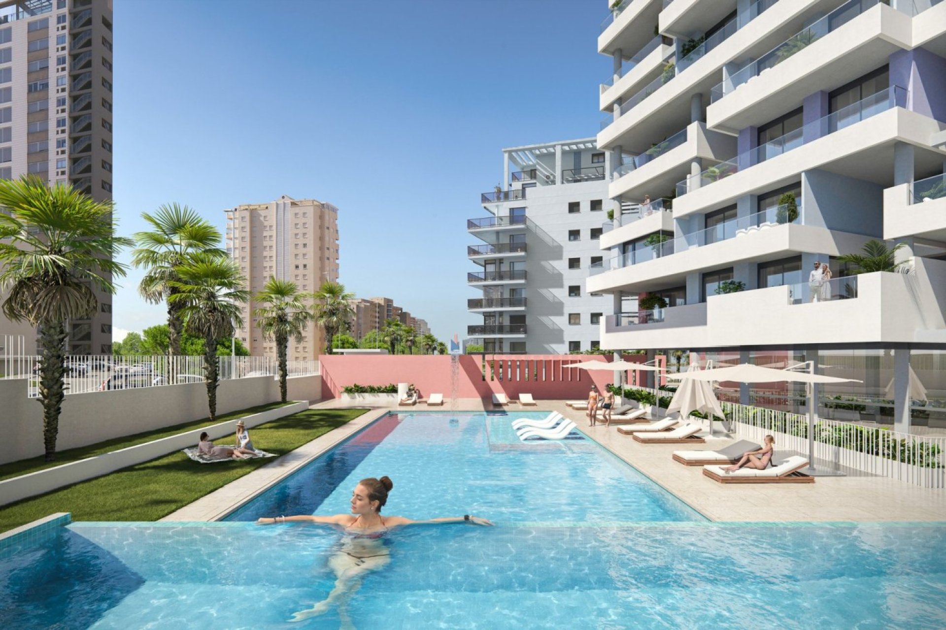 Neue Gebäude - Wohnung -
Calpe - Playa del Bol