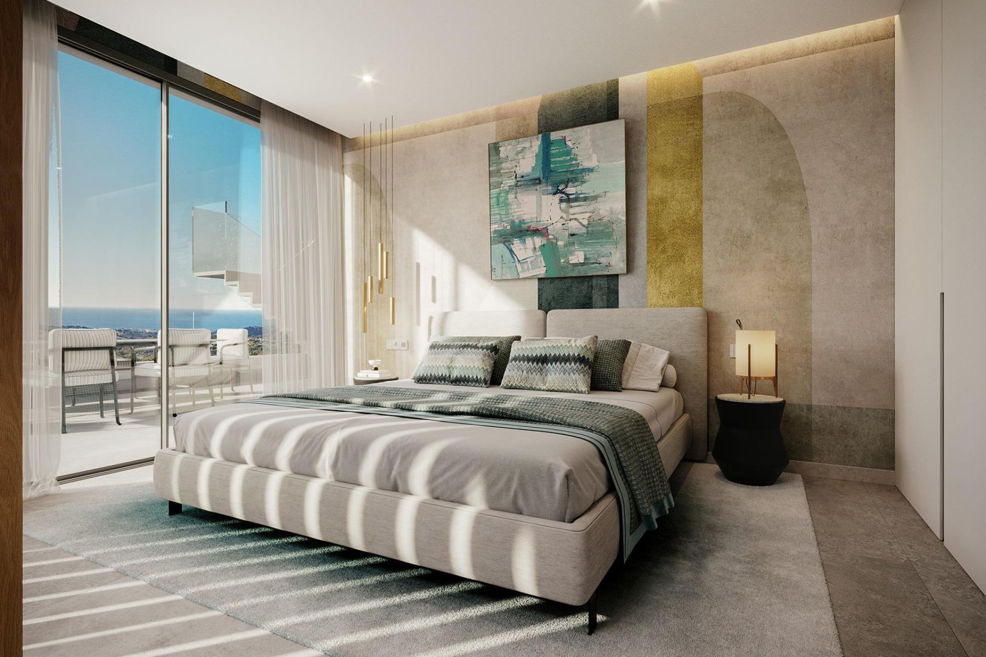 Neue Gebäude - Wohnung -
Casares - Alcazaba Lagoon