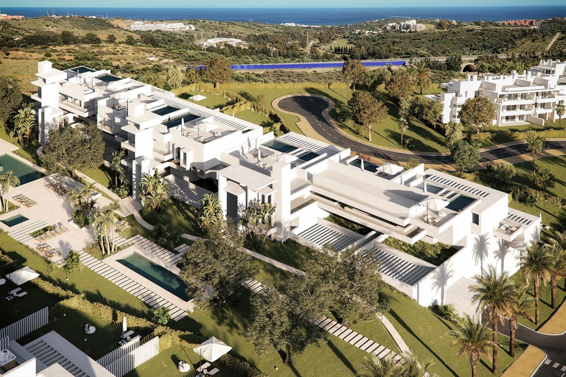 Neue Gebäude - Wohnung -
Casares - Alcazaba Lagoon