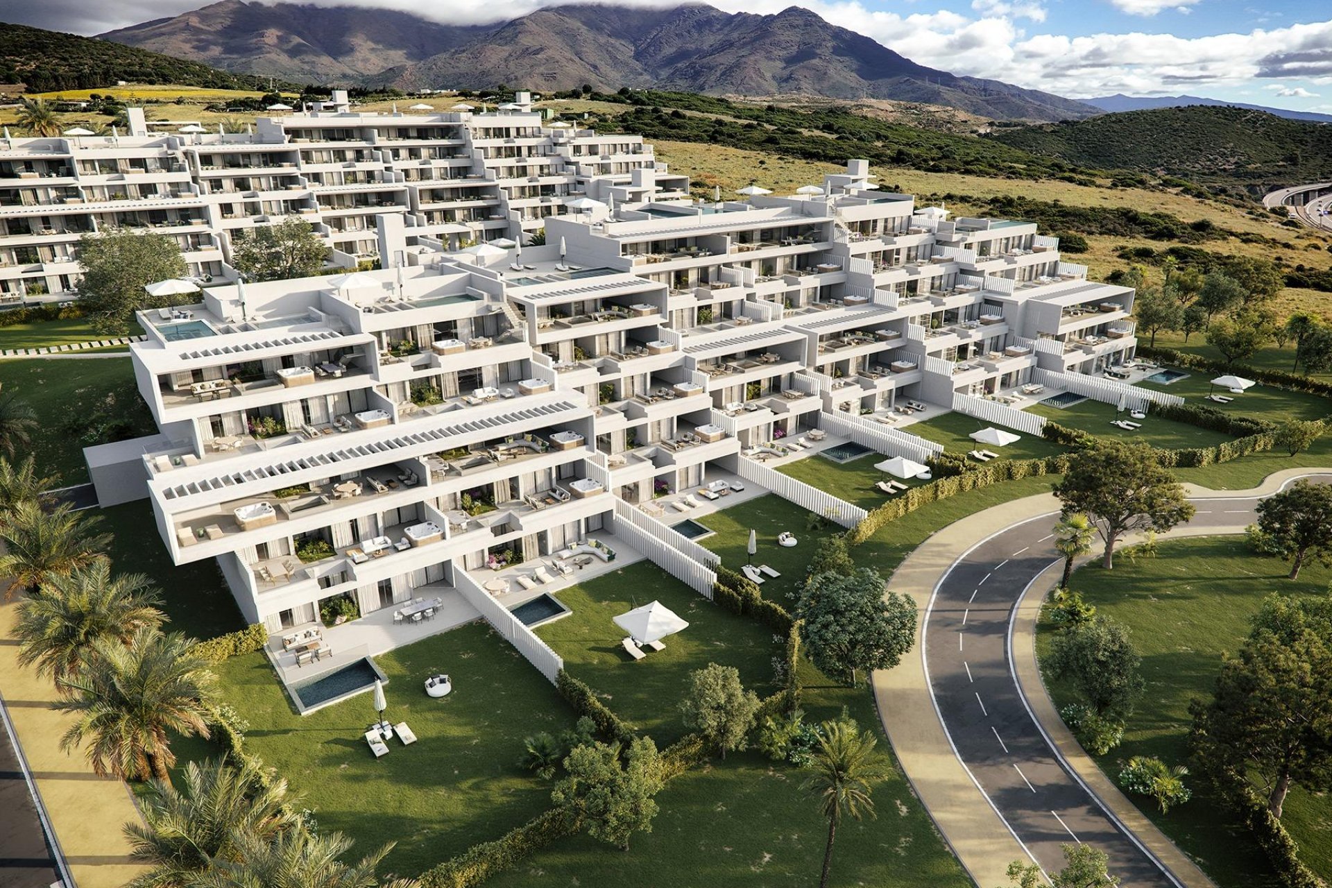 Neue Gebäude - Wohnung -
Casares - Alcazaba Lagoon