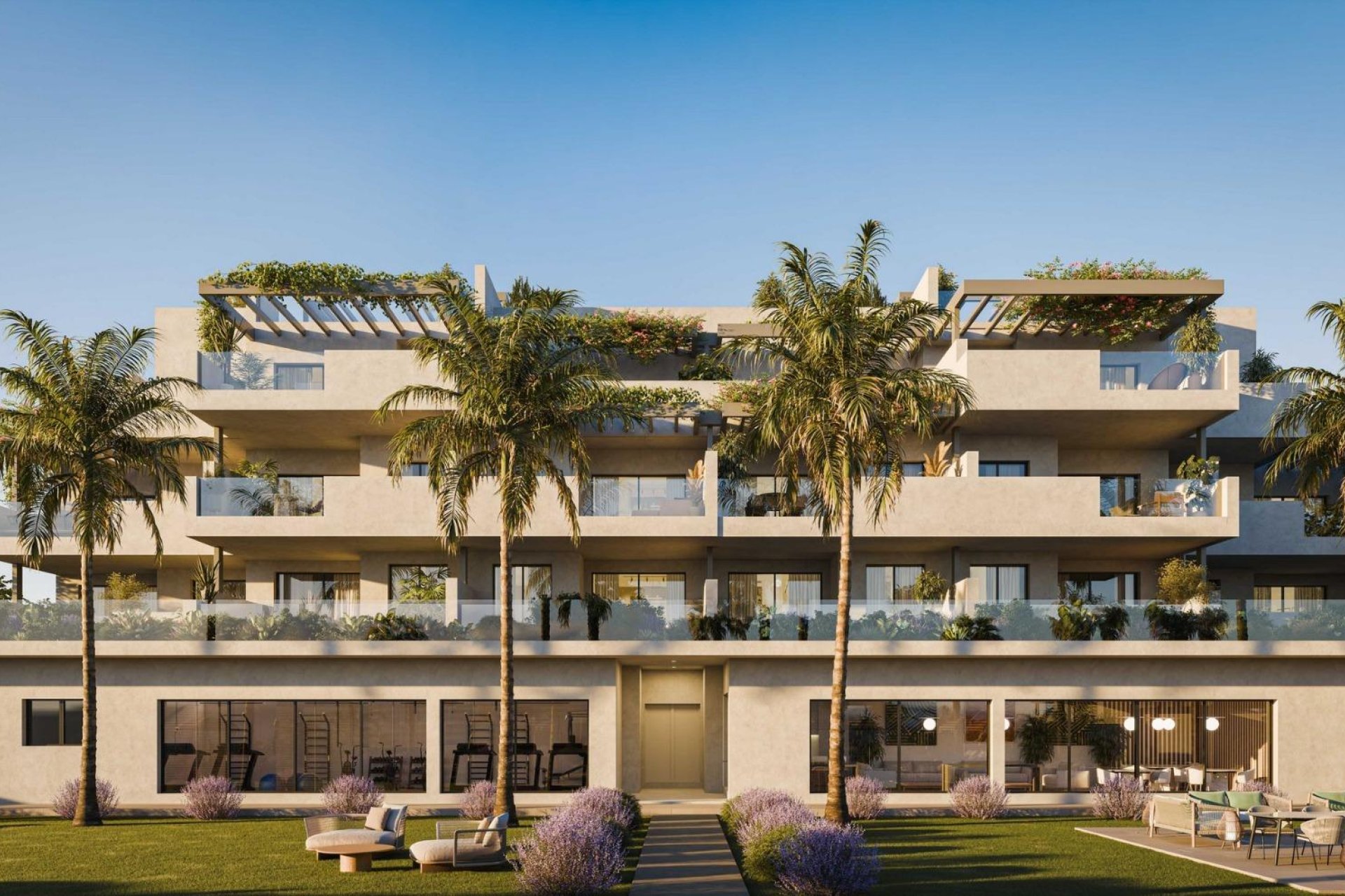 Neue Gebäude - Wohnung -
Casares - Doña Julia Golf