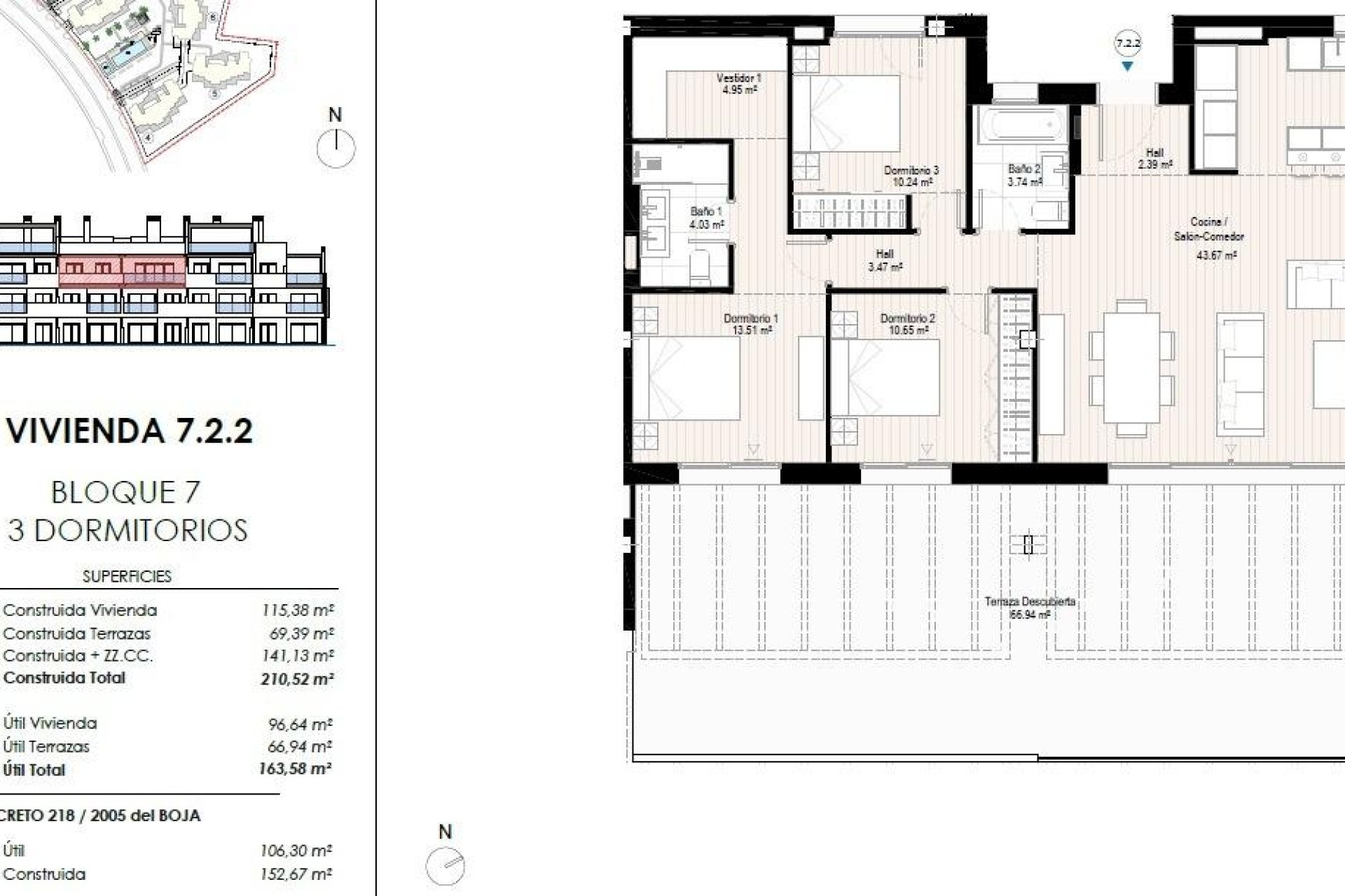 Neue Gebäude - Wohnung -
Casares - Doña Julia Golf