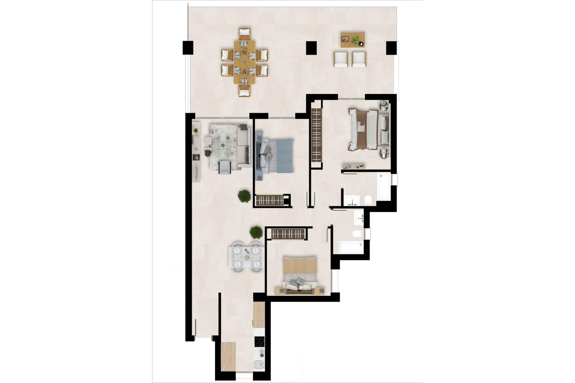 Neue Gebäude - Wohnung -
Estepona - Buenas Noches