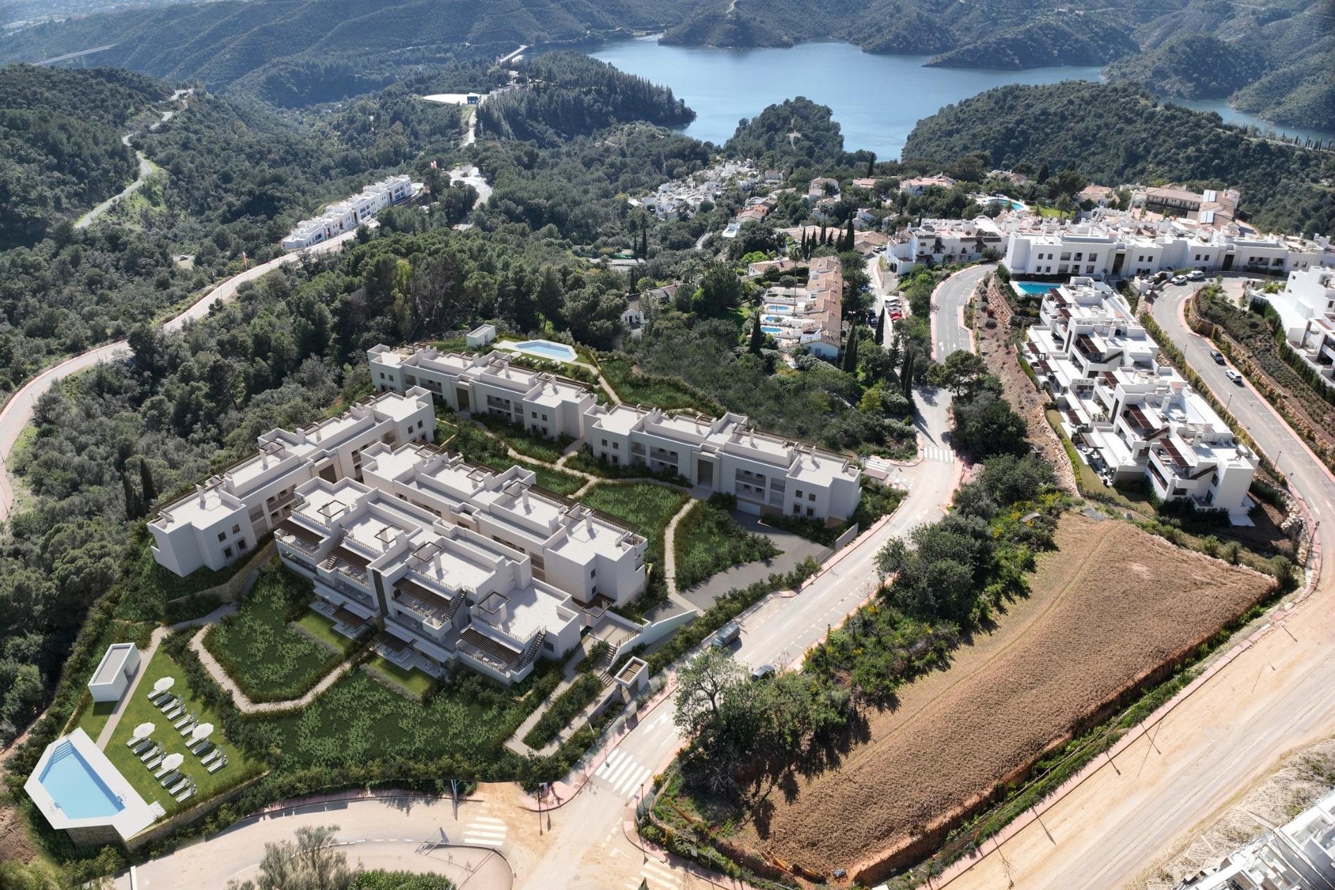 Neue Gebäude - Wohnung -
Istán - Urbaniz. Cerros del Lago