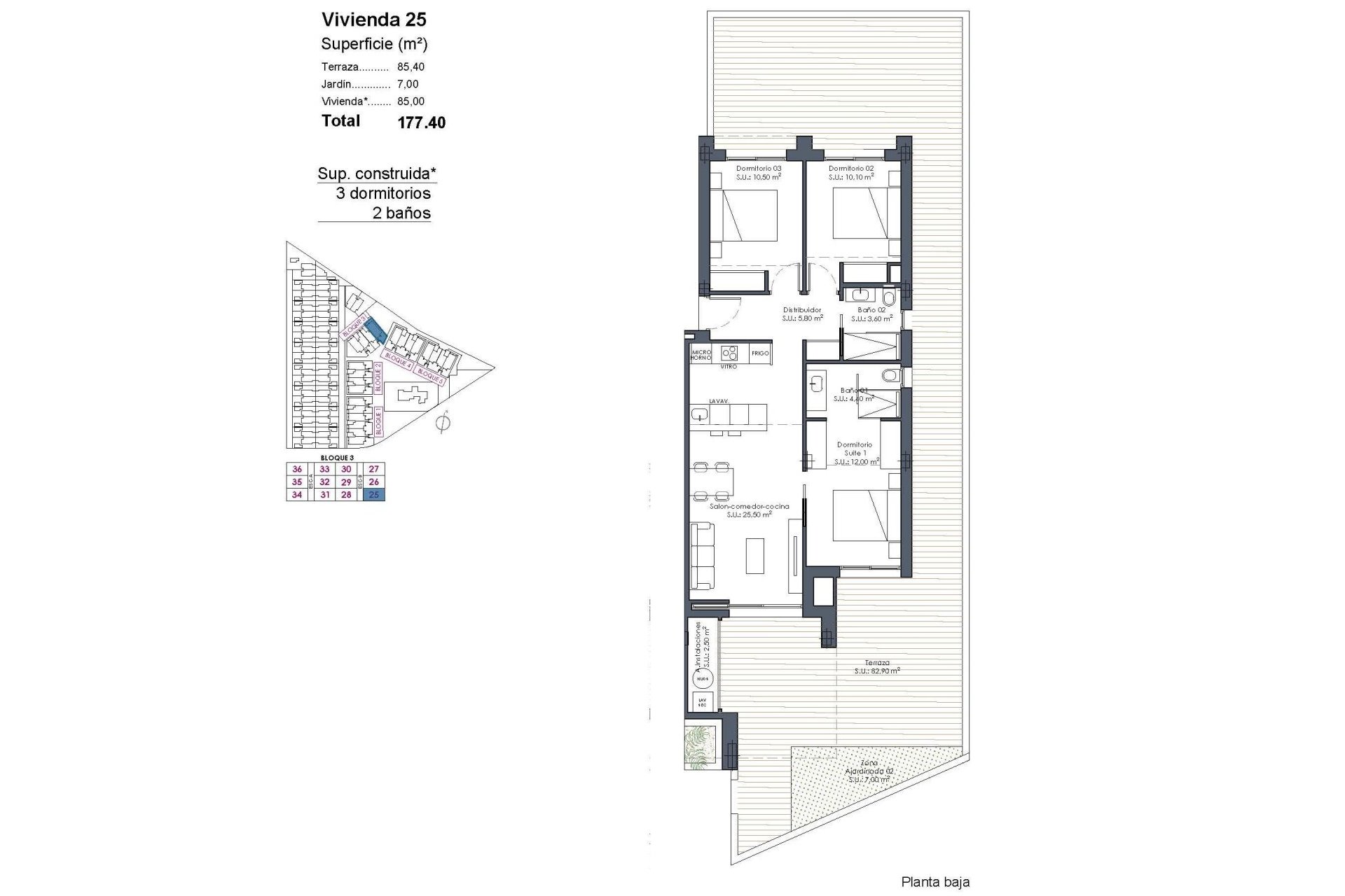 Neue Gebäude - Wohnung -
Los Alcazares - Serena Golf