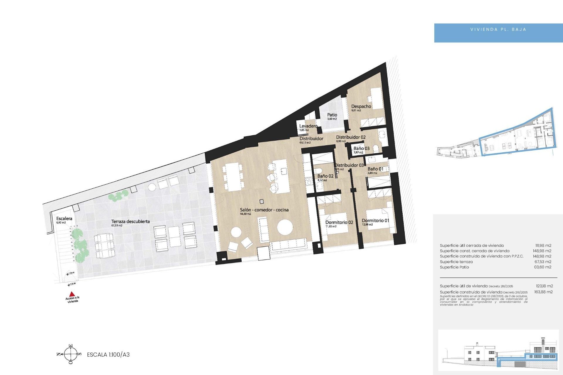 Neue Gebäude - Wohnung -
Málaga - Playa de la Malagueta