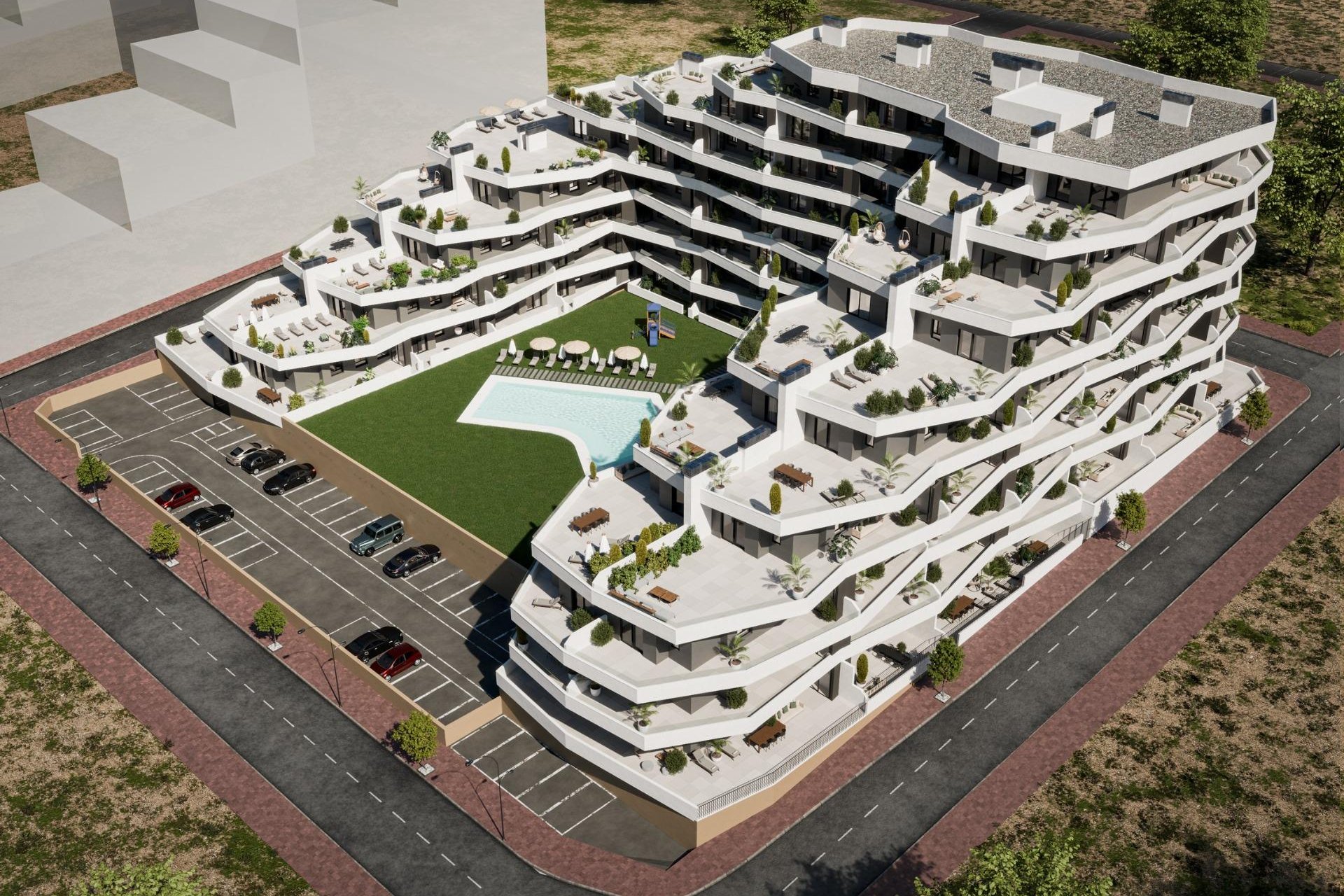 Neue Gebäude - Wohnung -
San Miguel de Salinas - Pueblo