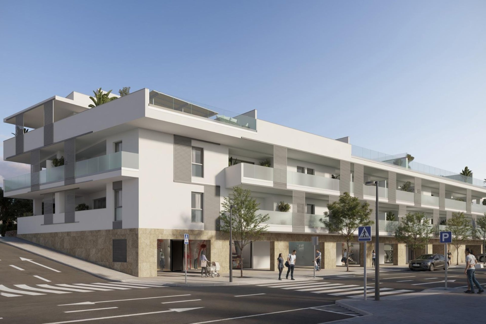 Neue Gebäude - Wohnung -
San Pedro De Alcantara - pueblo