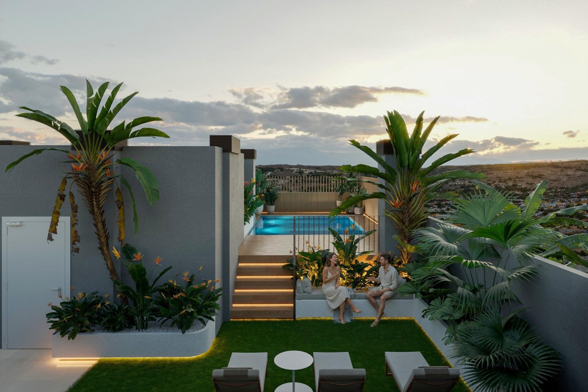 Neue Gebäude - Wohnung -
Santa Pola - Centro