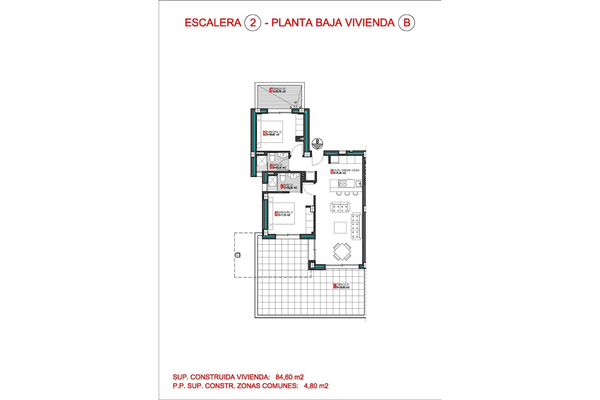 Neue Gebäude - Wohnung -
Torrevieja - Aguas Nuevas