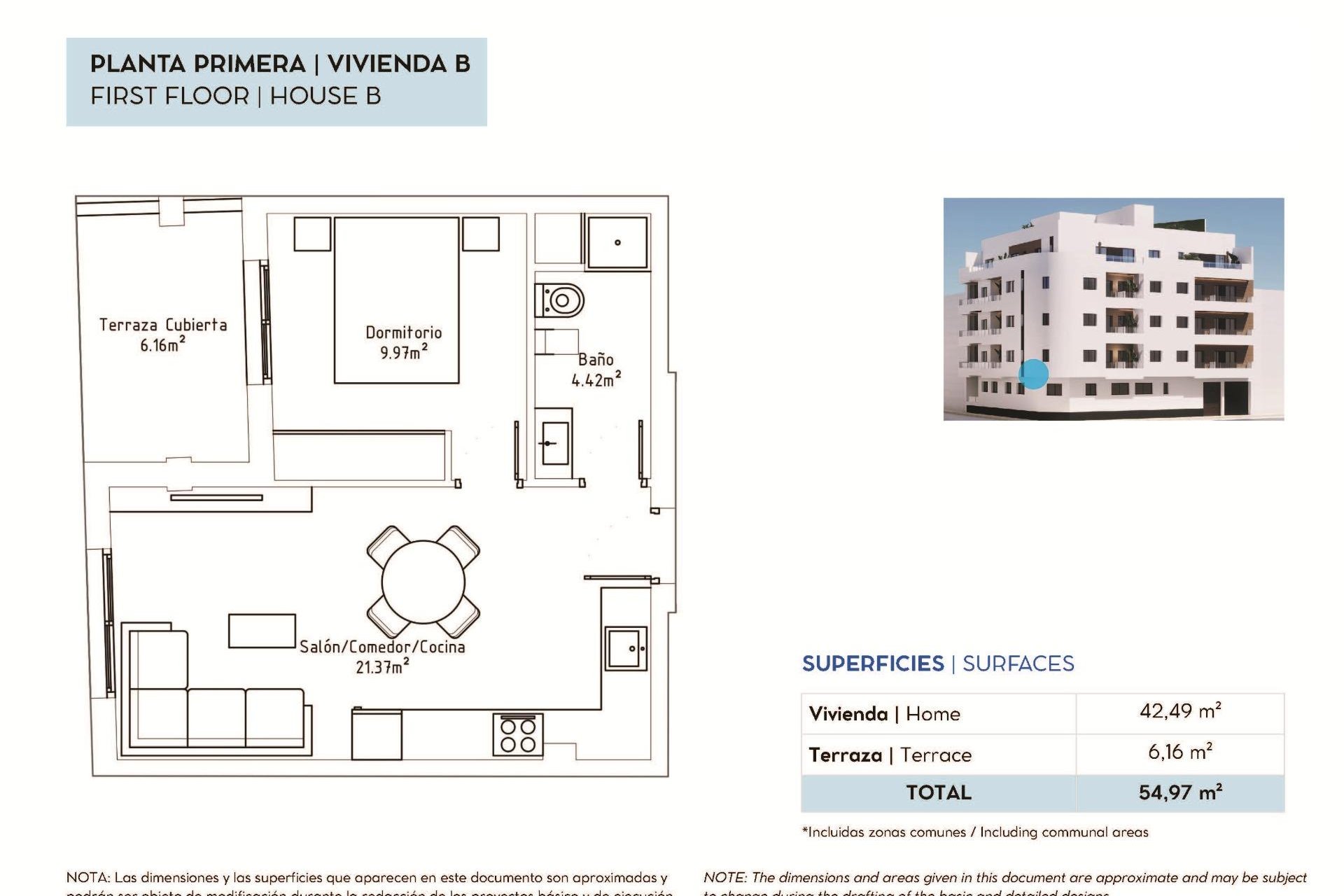 Neue Gebäude - Wohnung -
Torrevieja - pueblo