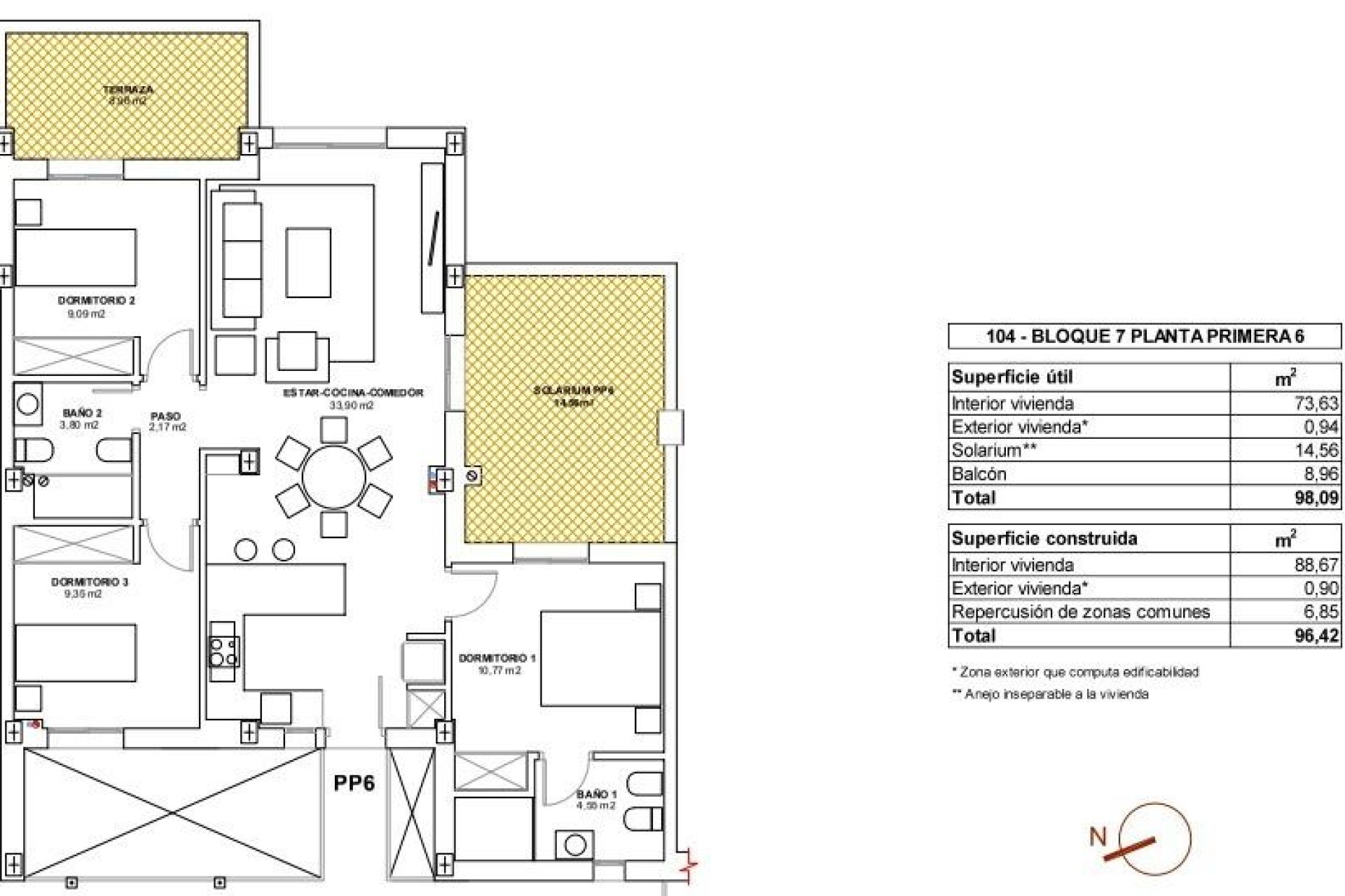 Neue Gebäude - Wohnung -
Vera - El Playazo