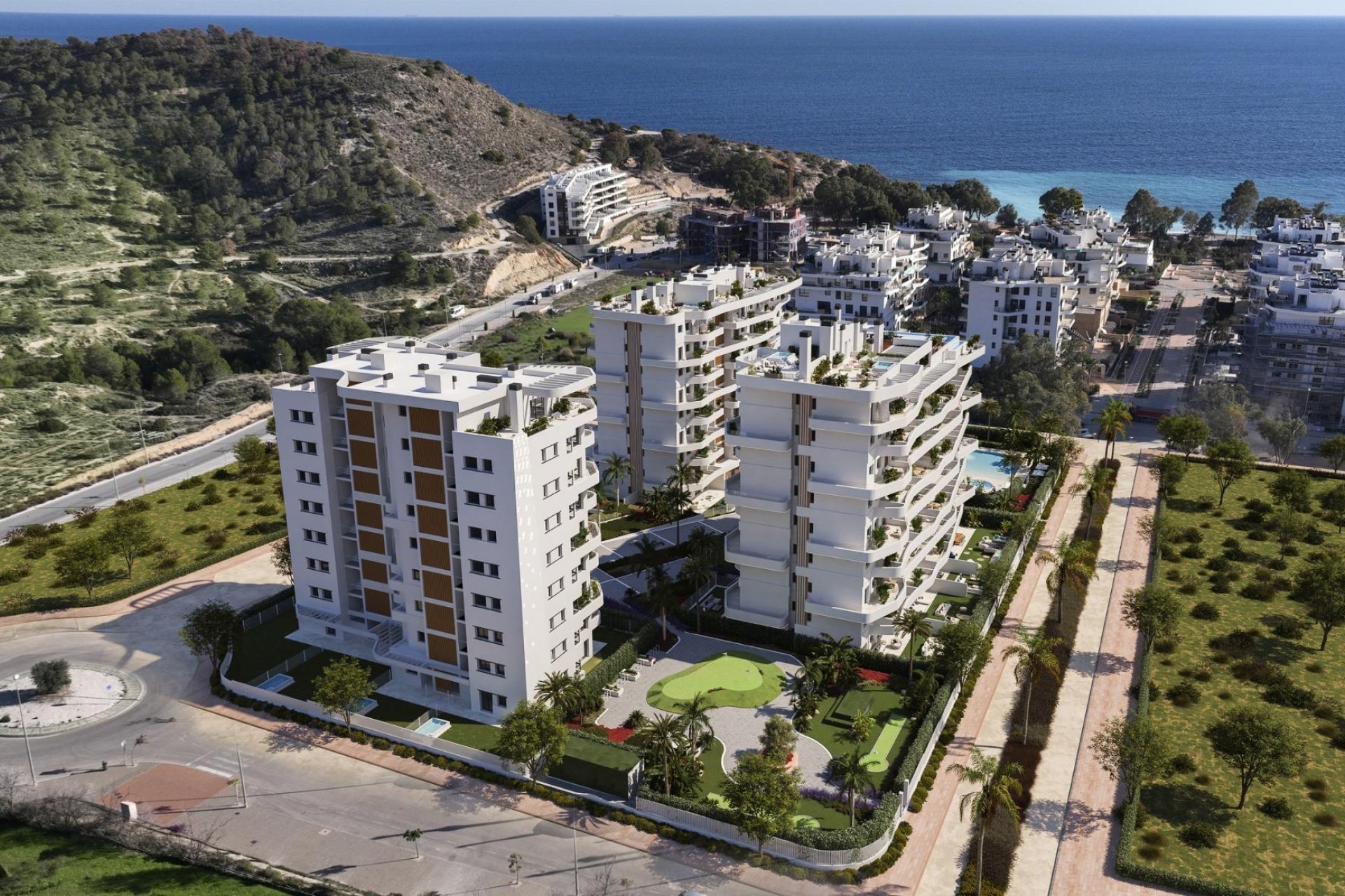 Neue Gebäude - Wohnung -
Villajoyosa - Playa del Torres