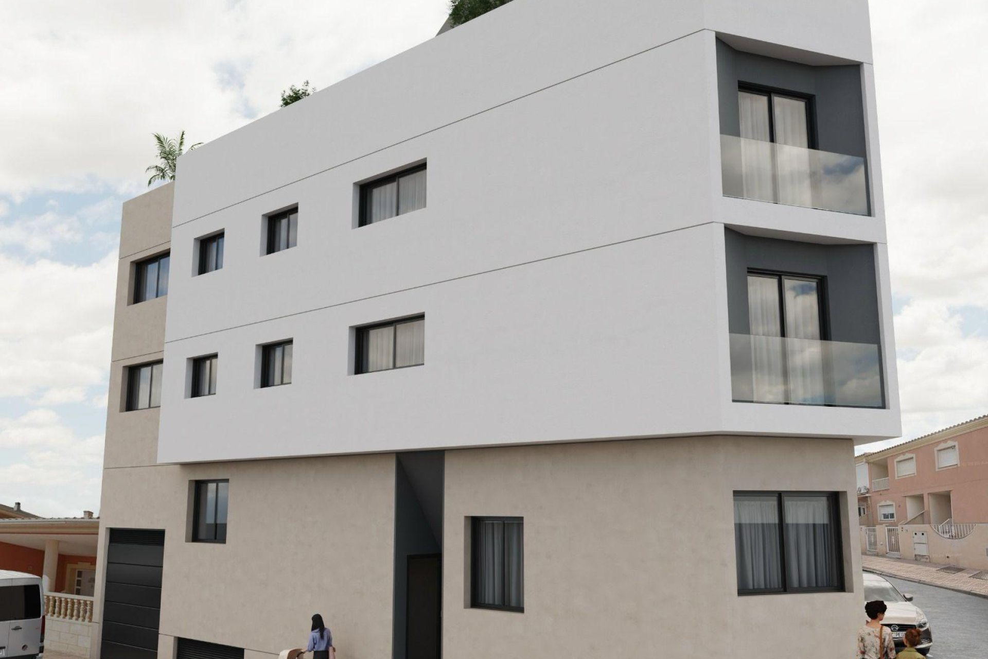 New Build - Apartment -
Mazarron - pueblo