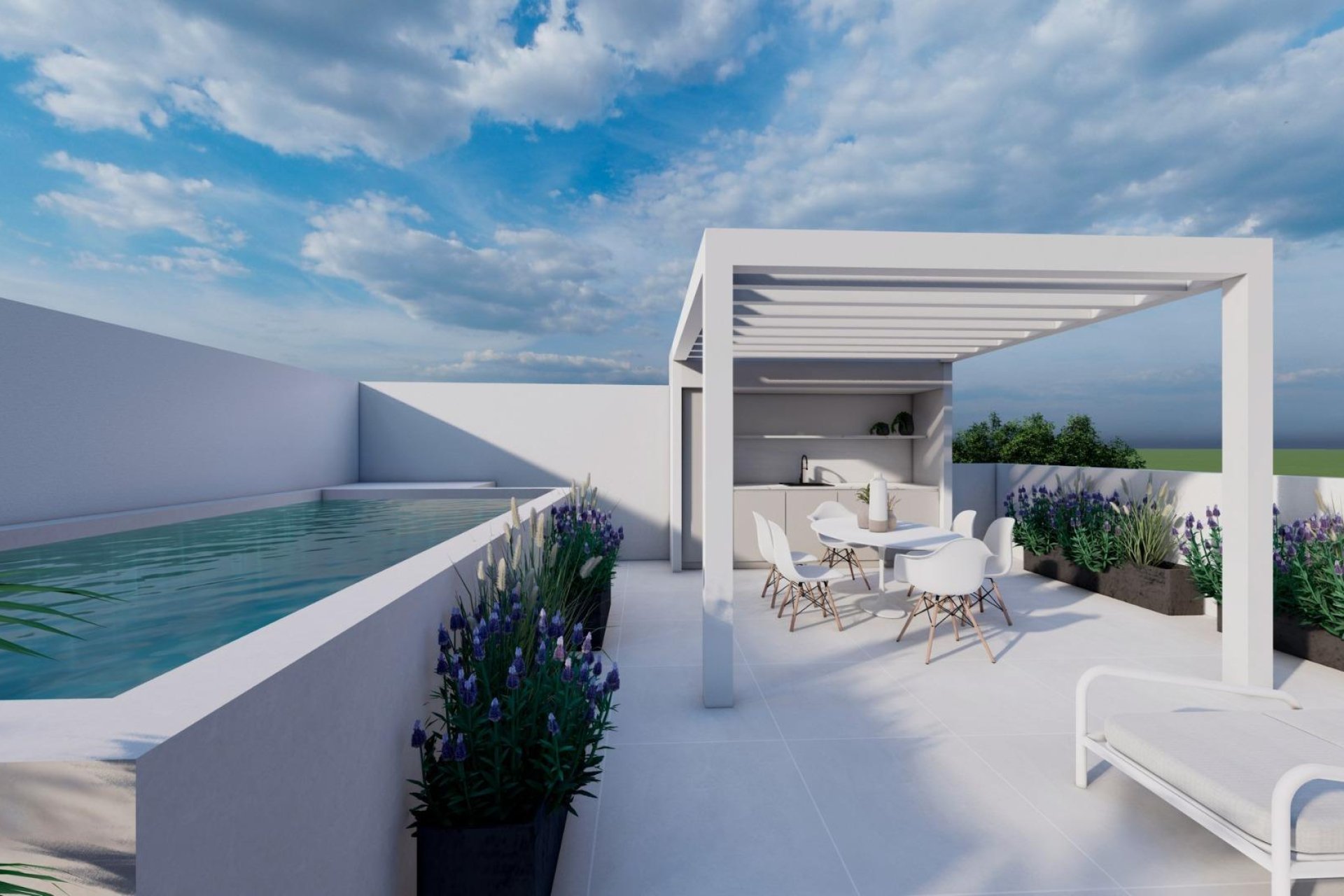 New Build - Bungalow -
Pilar de la Horadada - pueblo