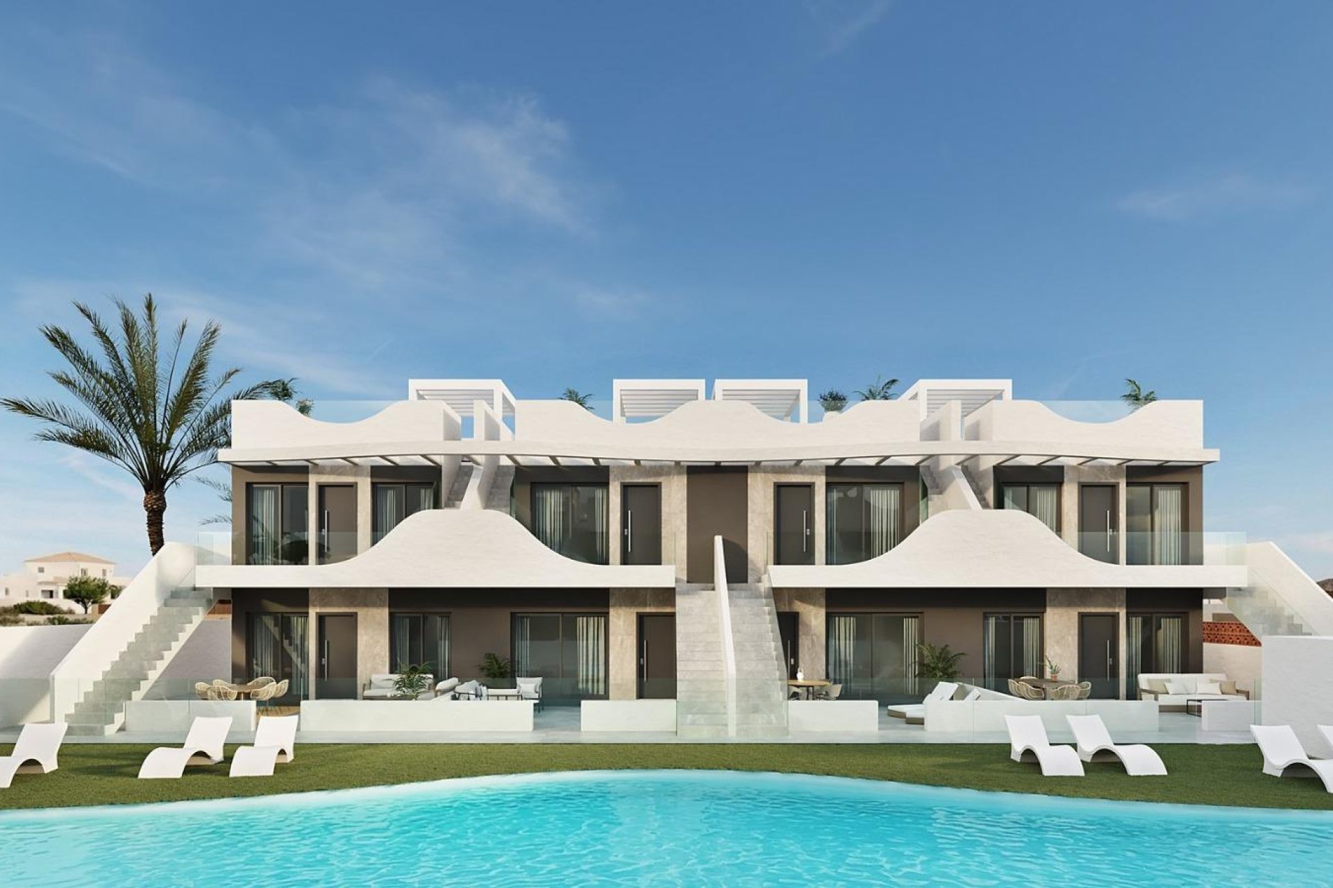 New Build - Bungalow -
Pilar de la Horadada - pueblo