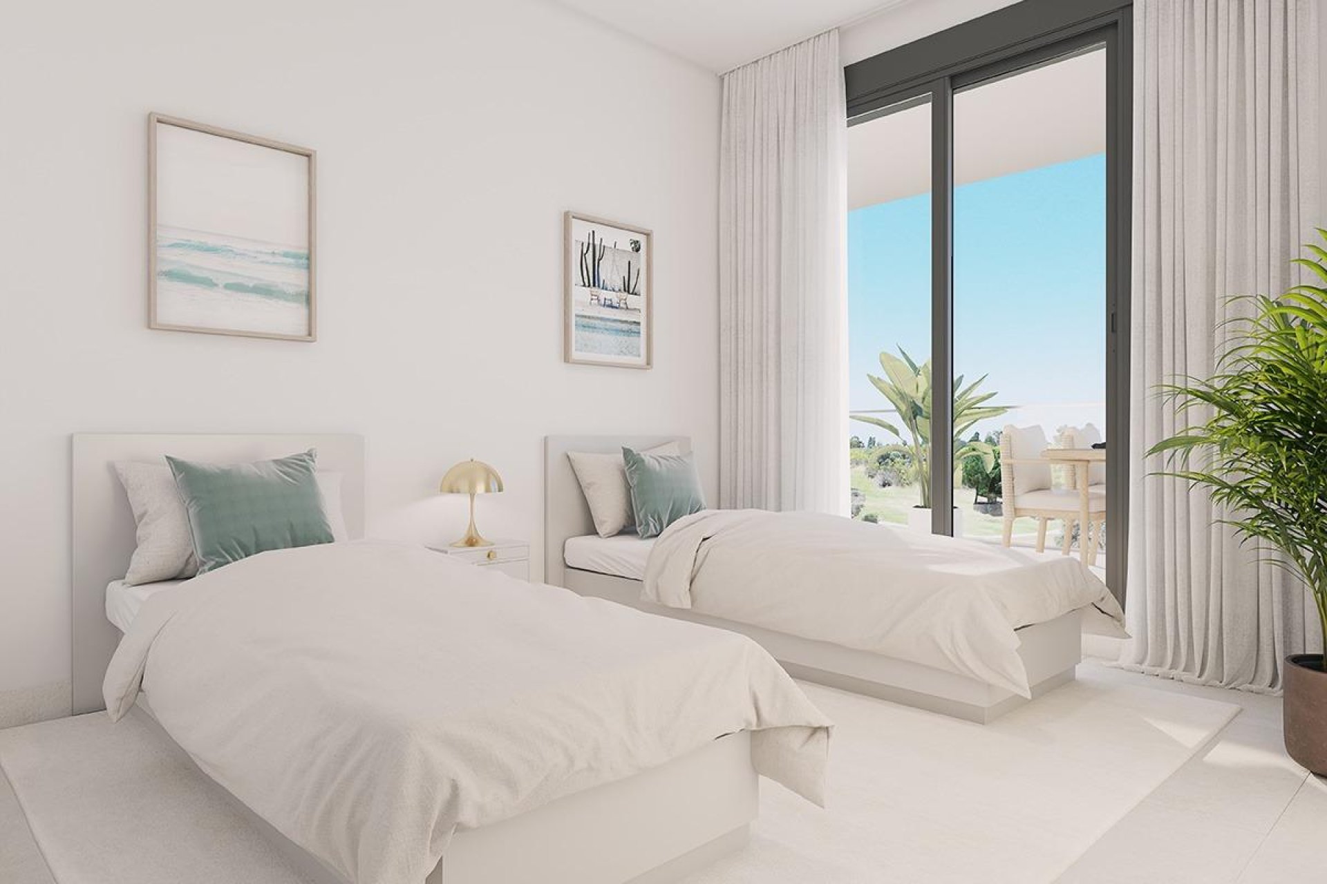 New Build - Ground floor apartment -
Casares - Doña Julia