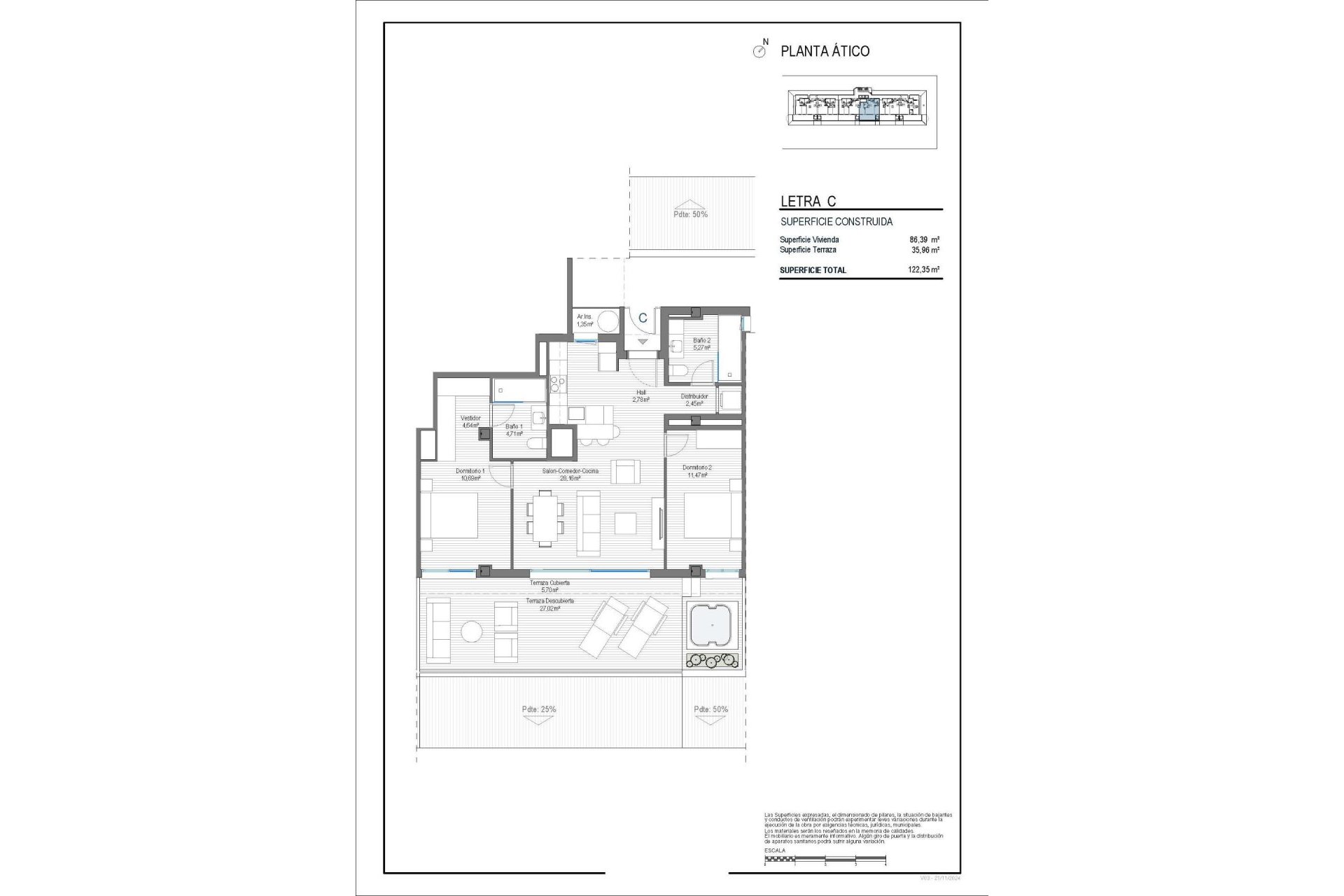 New Build - Penthouse -
Fuengirola - Parque de la Loma