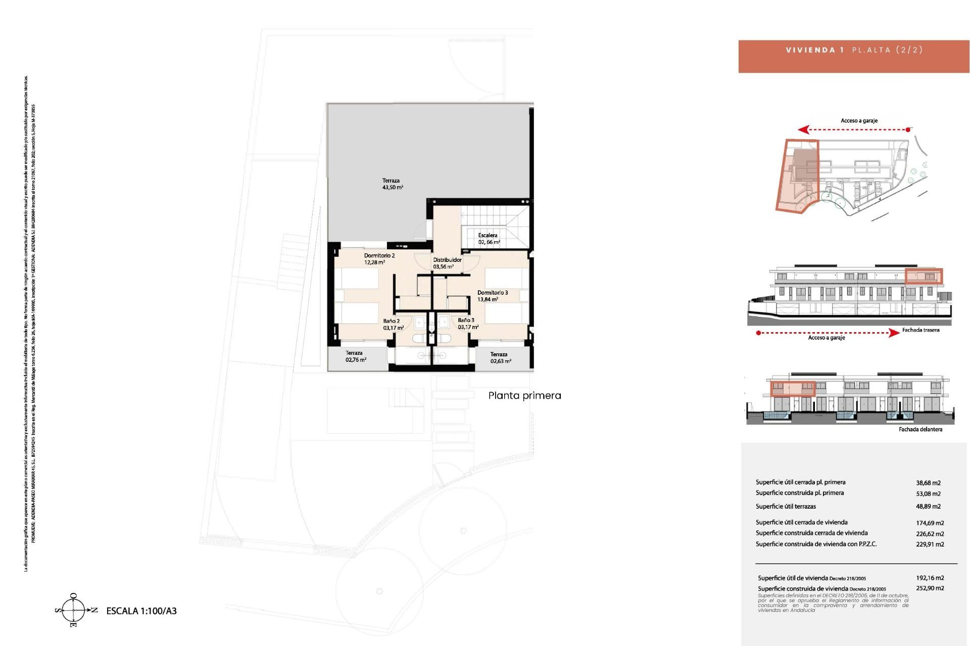 New Build - Town House -
Málaga - El Limonar