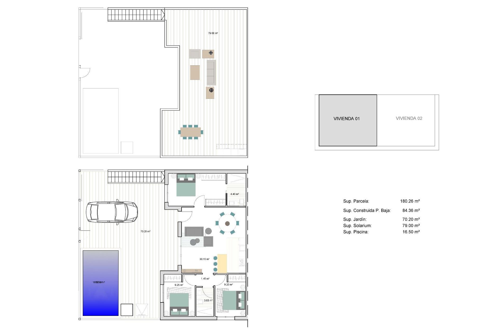 New Build - Townhouse -
Torre Pacheco - pueblo