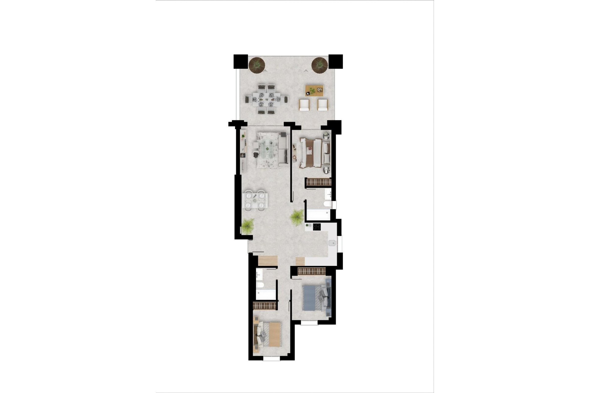 Nouvelle construction - Appartement -
Manilva - Bahia De Las Rocas