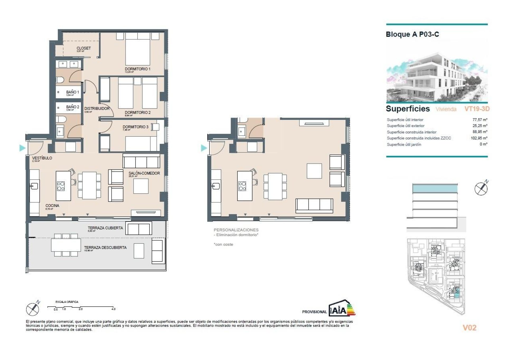 Nouvelle construction - Attique -
Benicassim - Almadraba