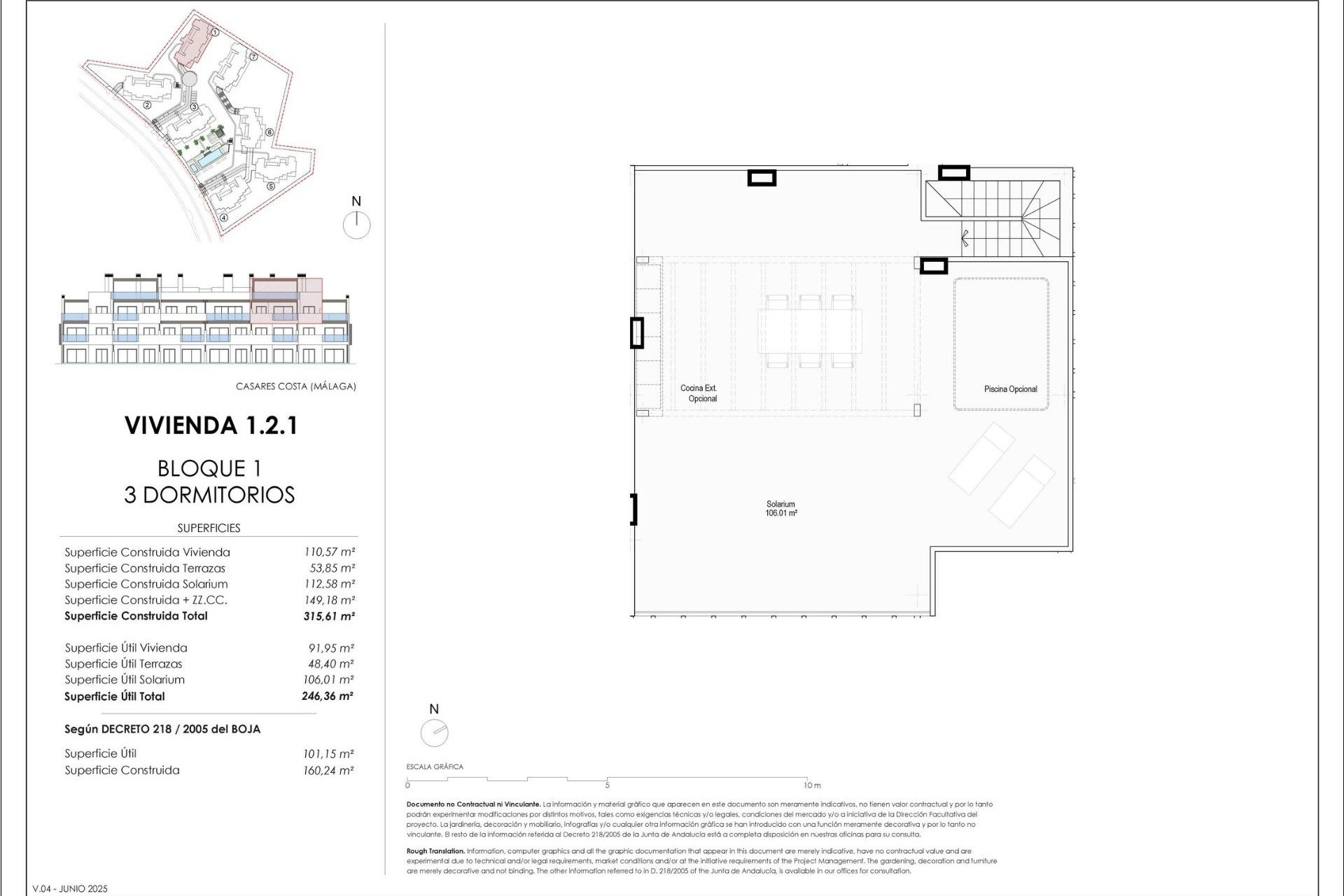 Nouvelle construction - Attique -
Casares - Doña Julia Golf