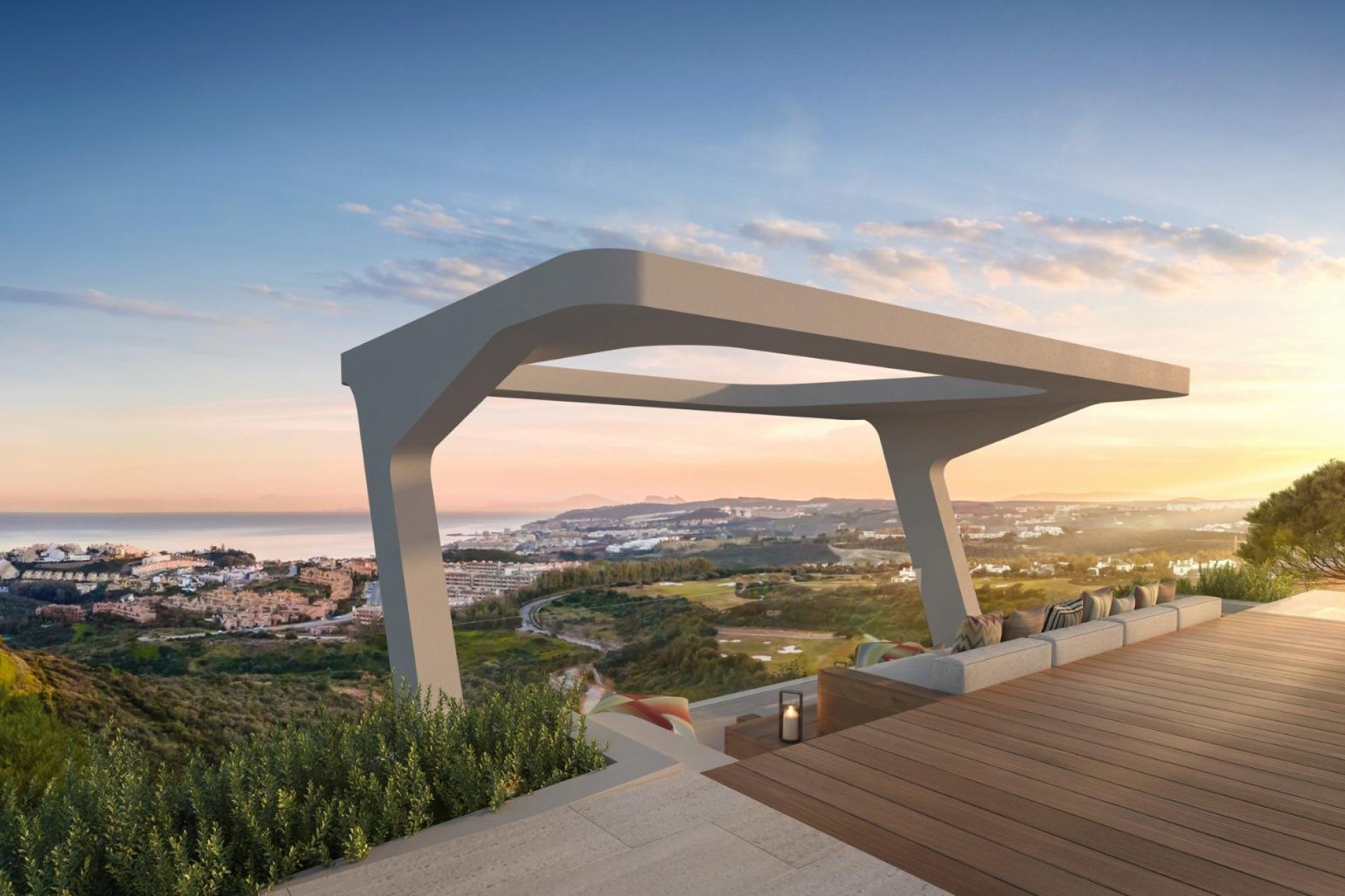 Nouvelle construction - Attique -
Casares - Finca Cortesín