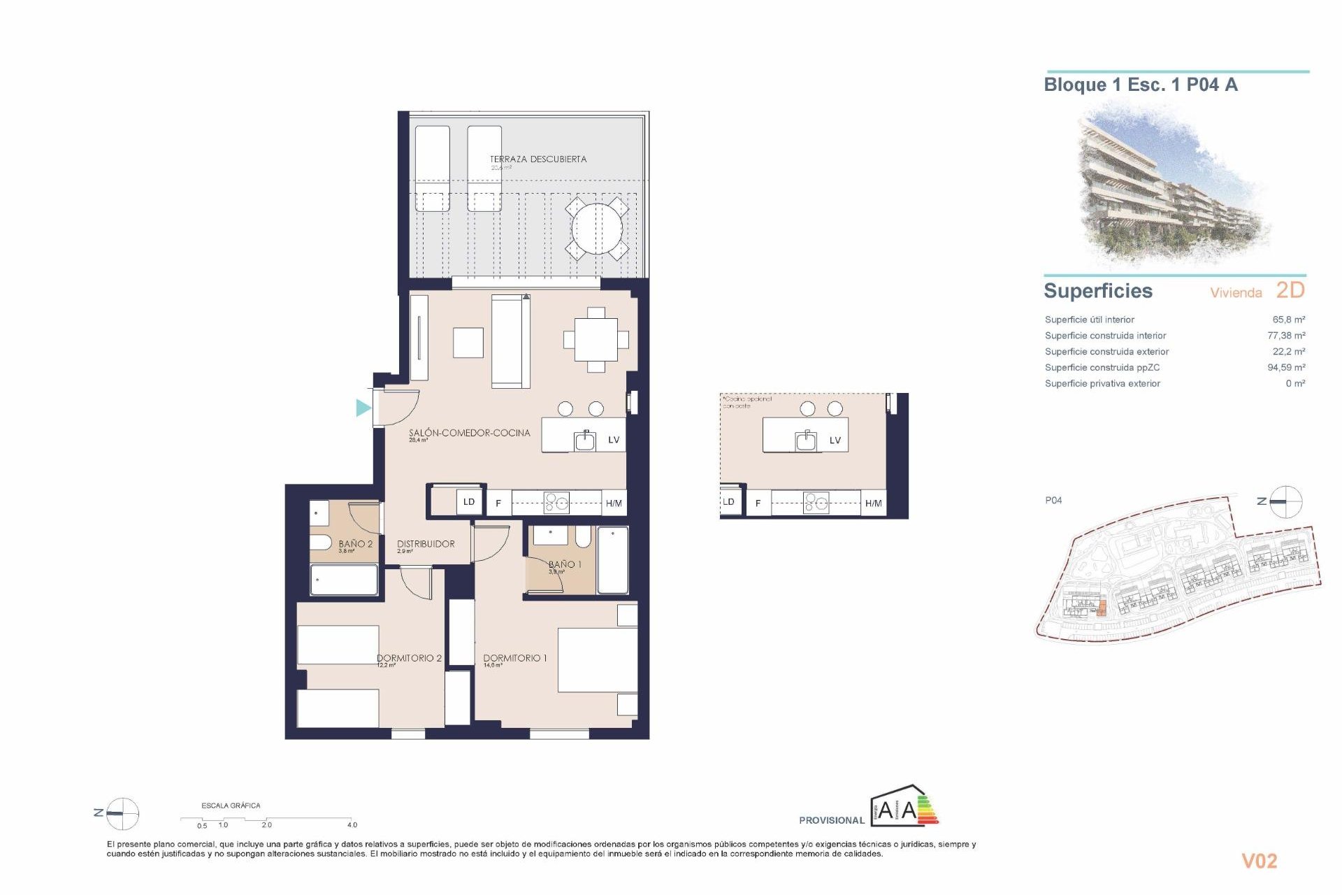 Nouvelle construction - Attique -
Denia - Playa de La Almadraba