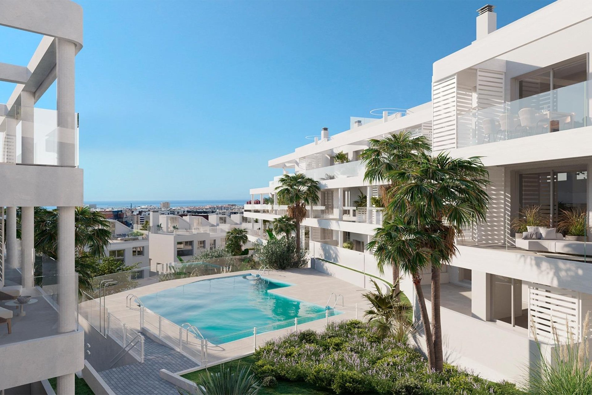 Nouvelle construction - Attique -
Estepona - Polideportivo