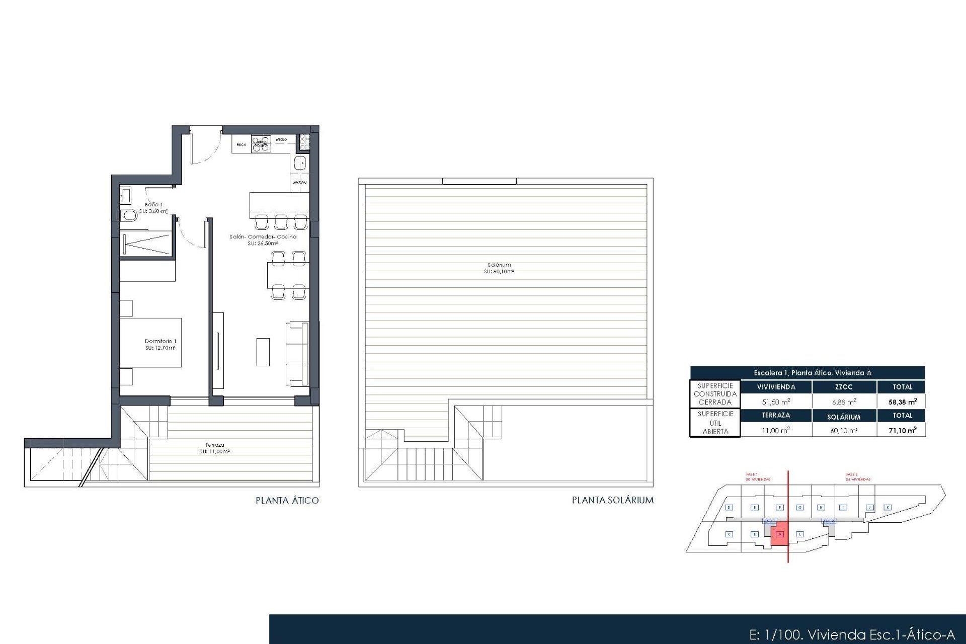 Nouvelle construction - Attique -
Formentera del Segura - Pueblo