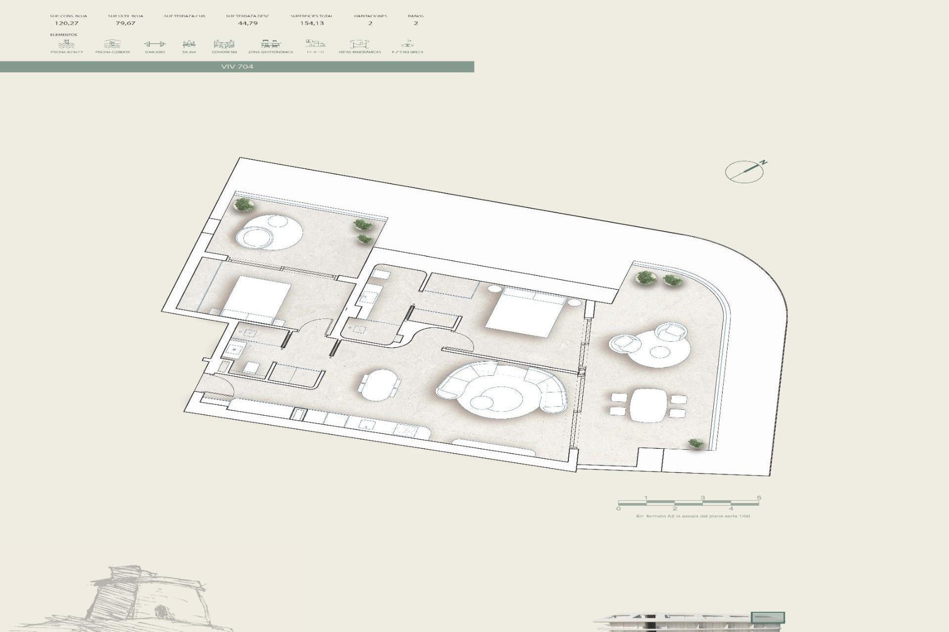 Nouvelle construction - Attique -
Fuengirola - Playa de Torreblanca