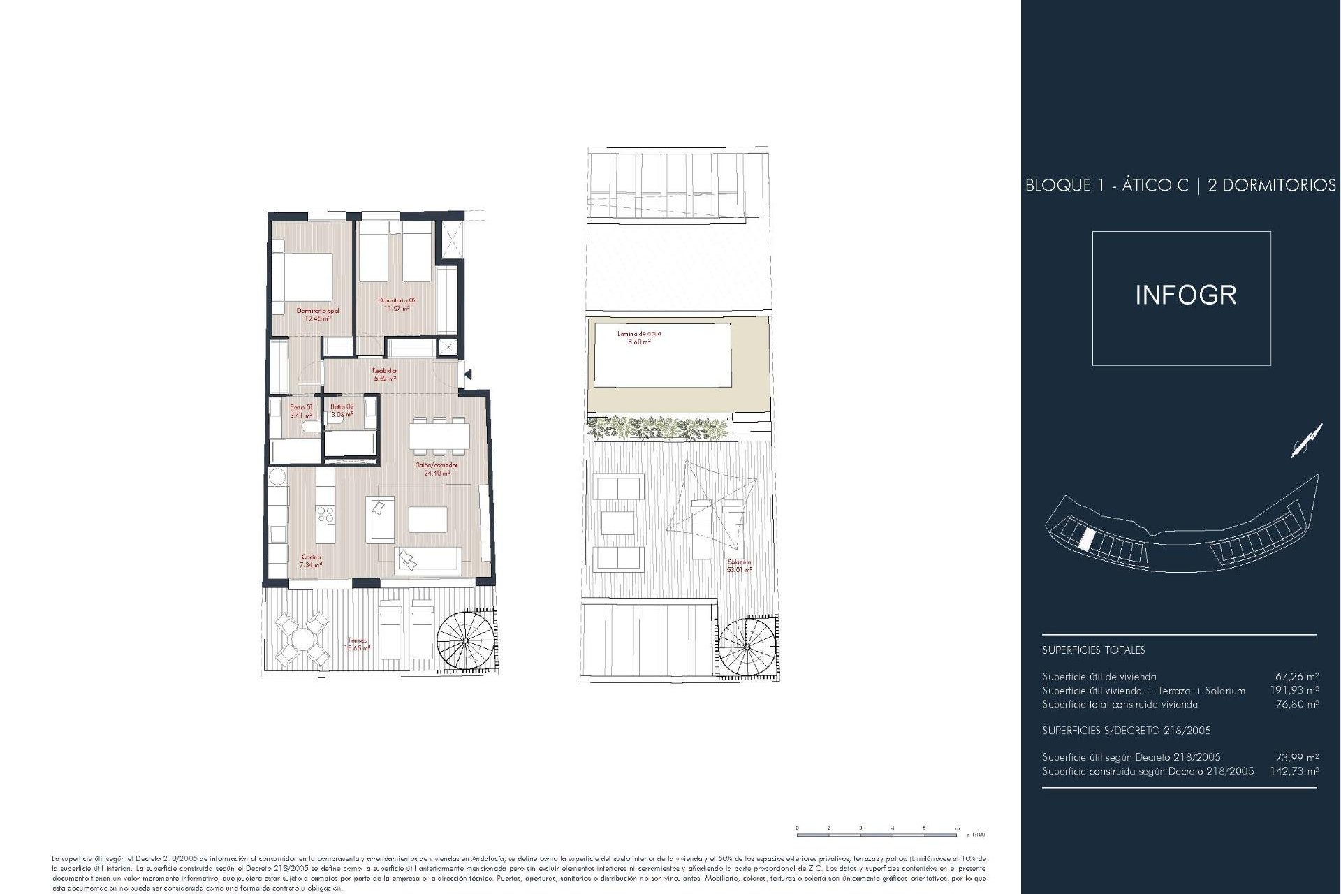 Nouvelle construction - Attique -
Manilva - Los Hidalgos