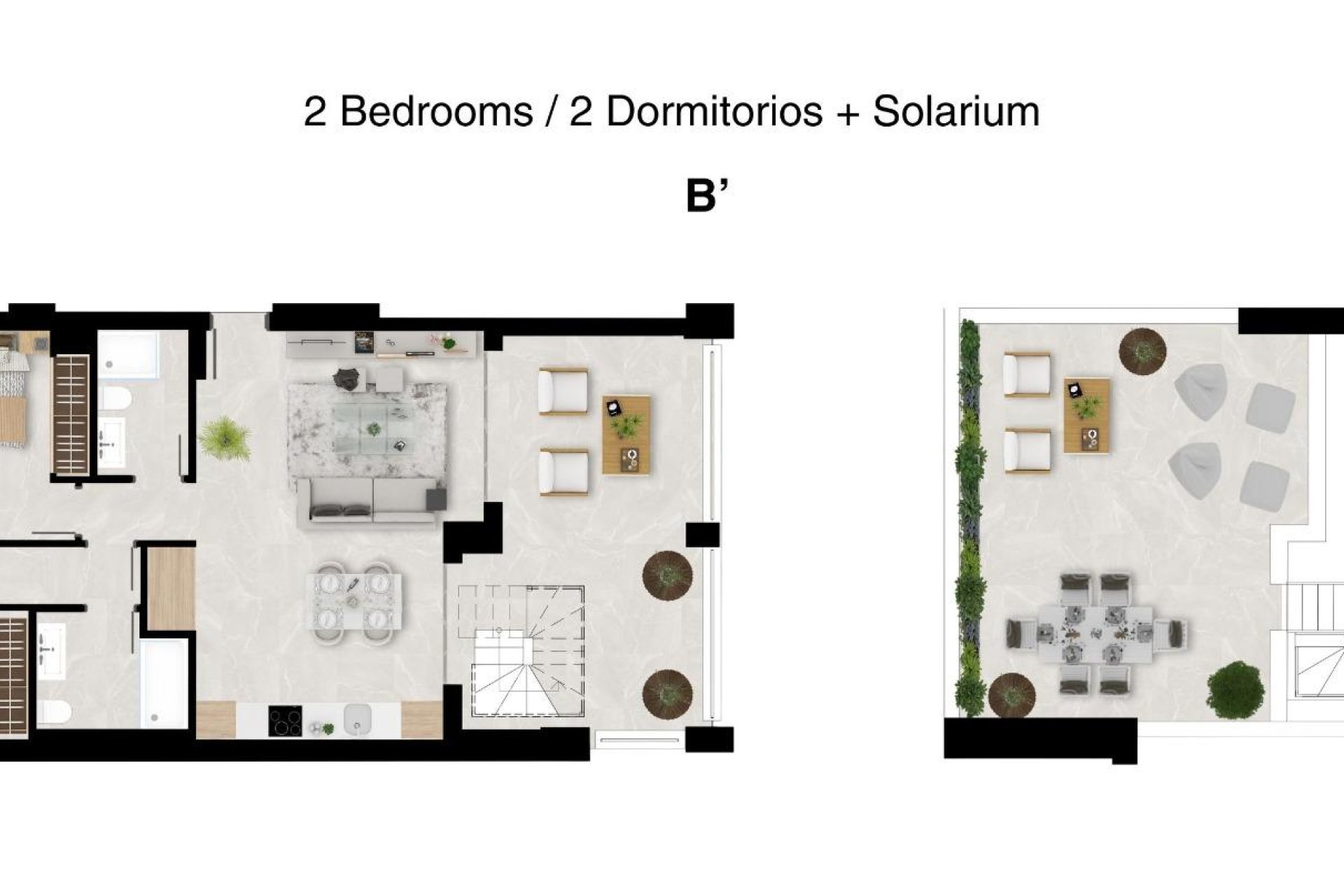 Nouvelle construction - Attique -
Mijas - Hipódromo Costa del Sol