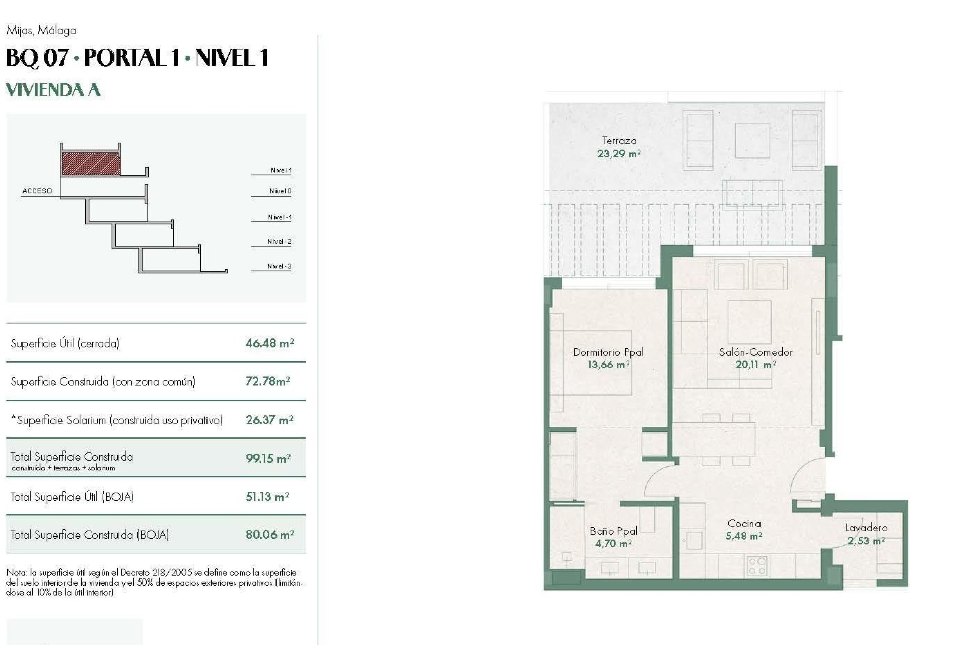 Nouvelle construction - Attique -
Mijas - La Noria Golf