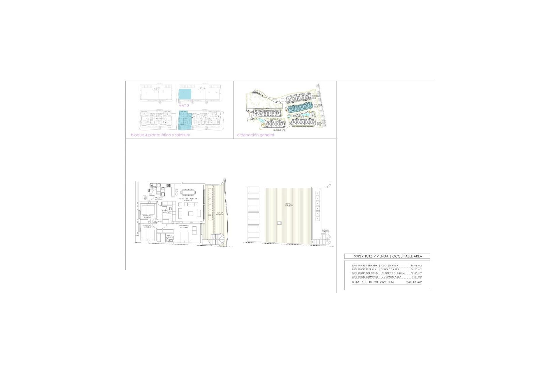 Nouvelle construction - Attique -
Orihuela Costa - Playa Flamenca