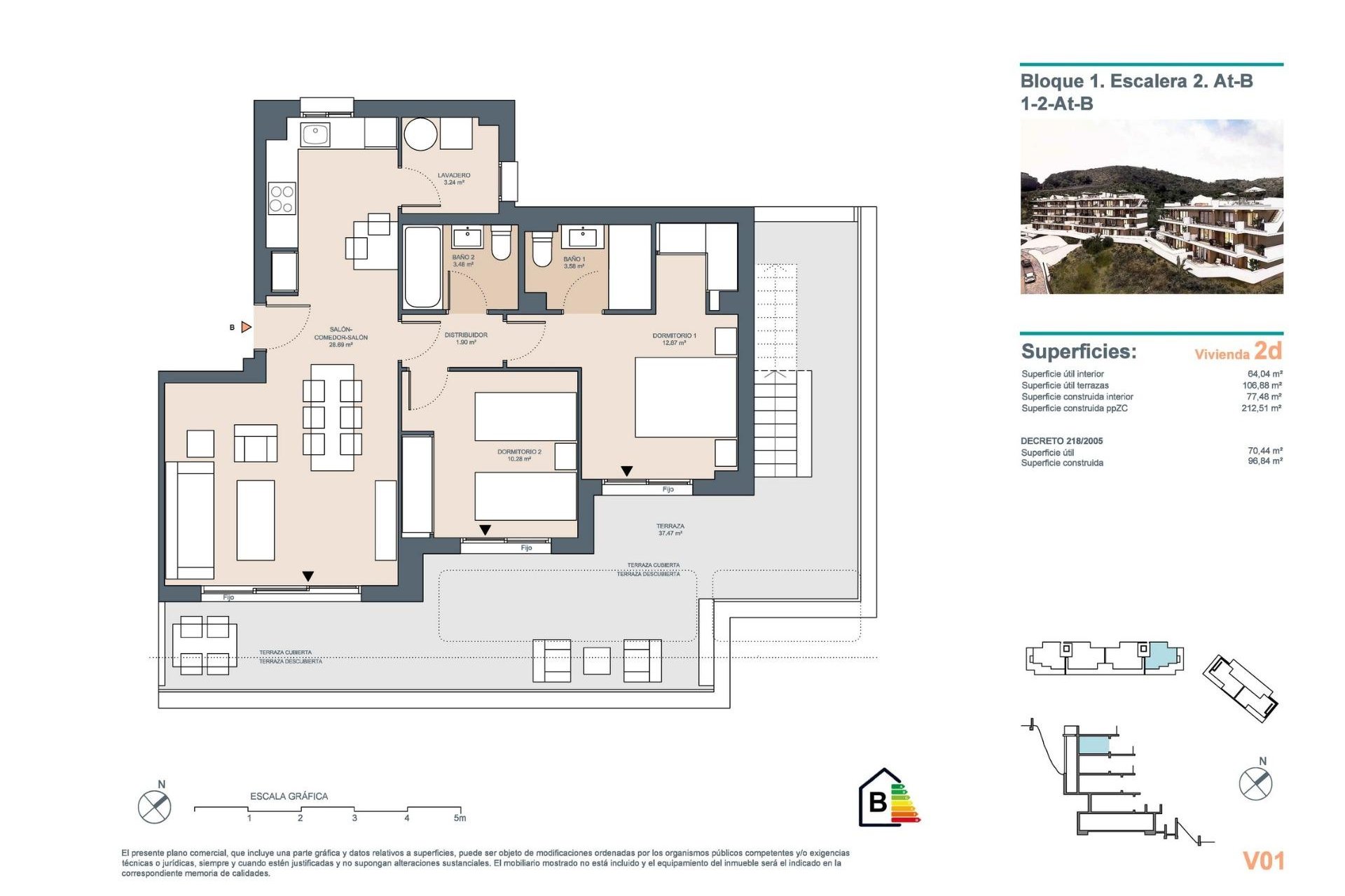 Nouvelle construction - Attique -
rincon de la victoria - pueblo