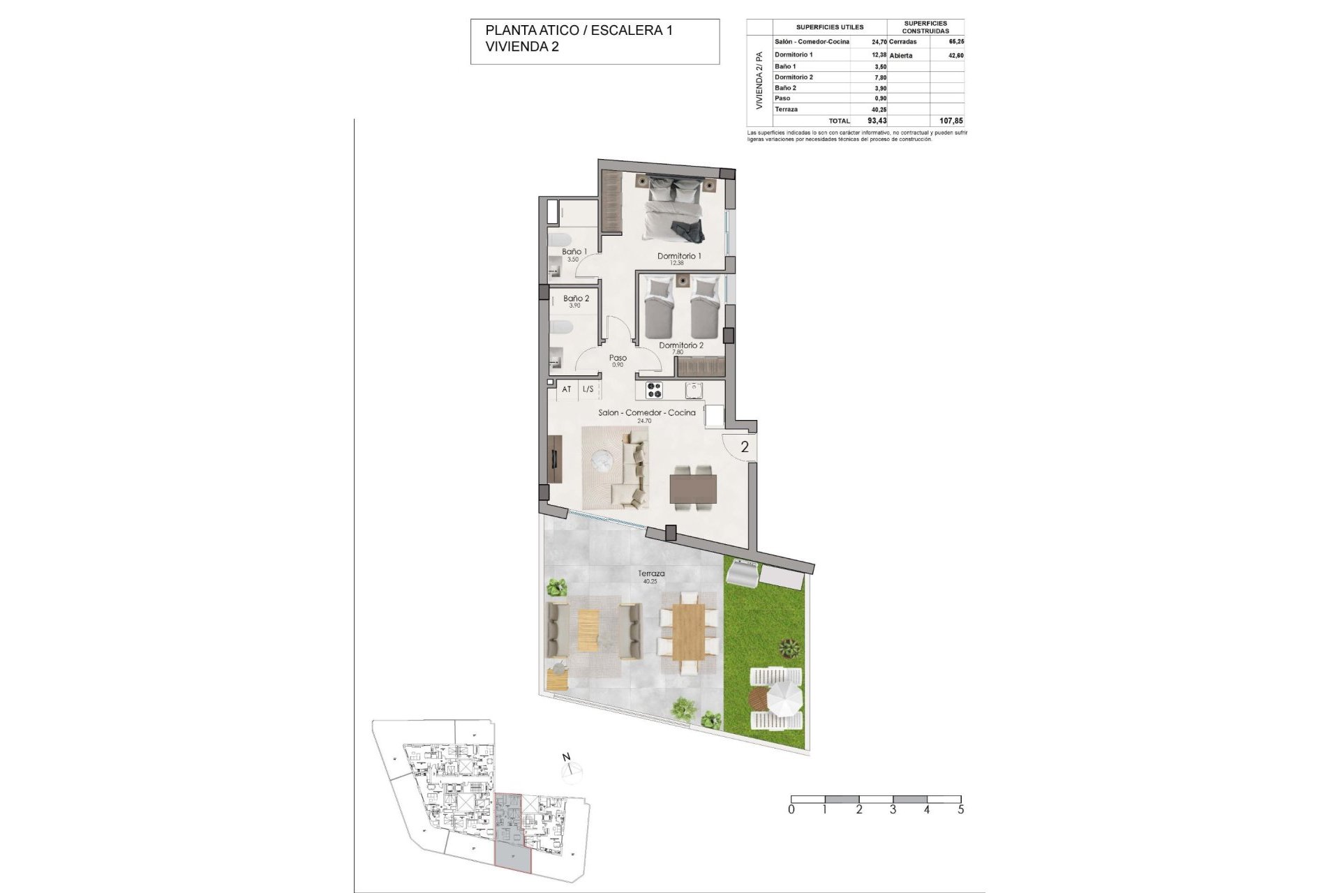 Nouvelle construction - Attique -
Santa Pola - Estacion de autobuses