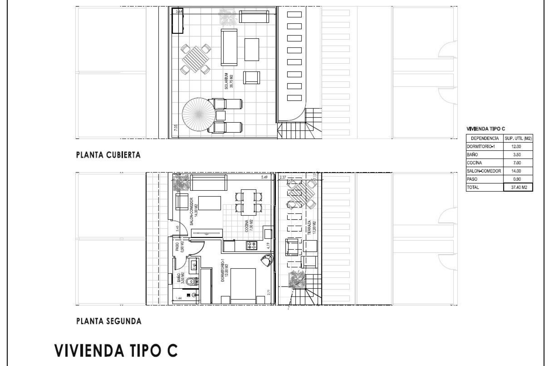 Nouvelle construction - Attique -
Vera - Vera Playa